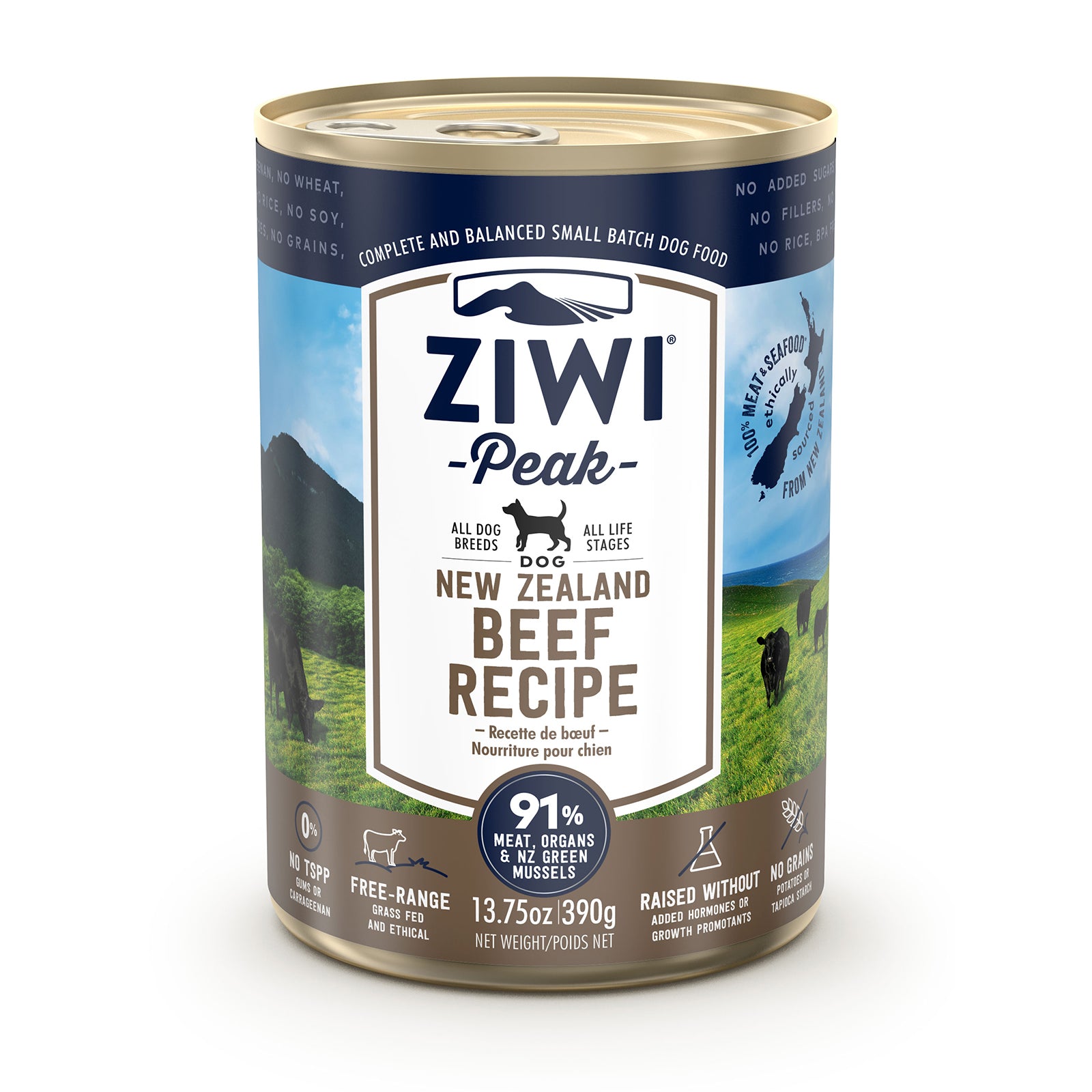 Ziwi Peak Dog Food Can Beef