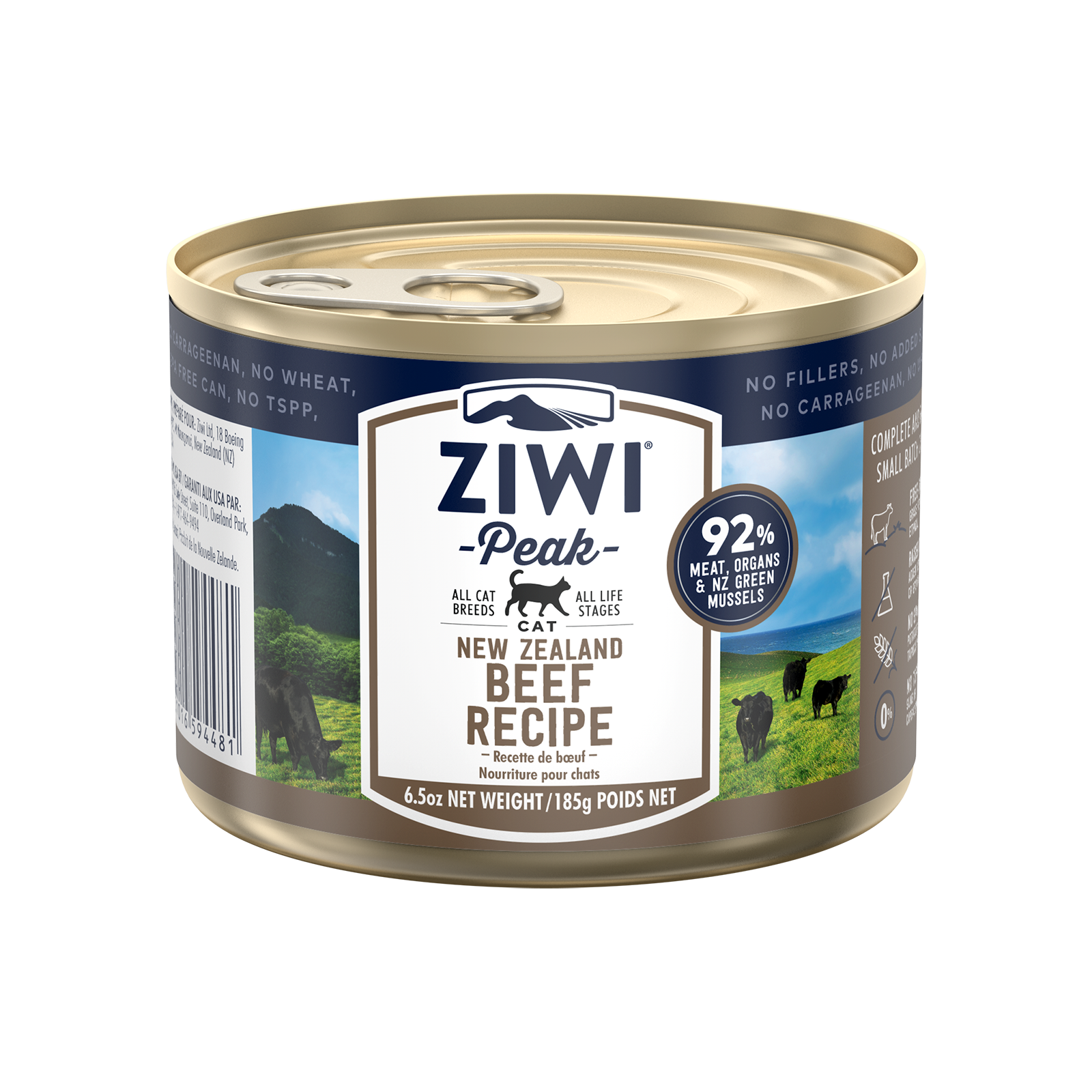 Ziwi Peak Cat Food Can Beef