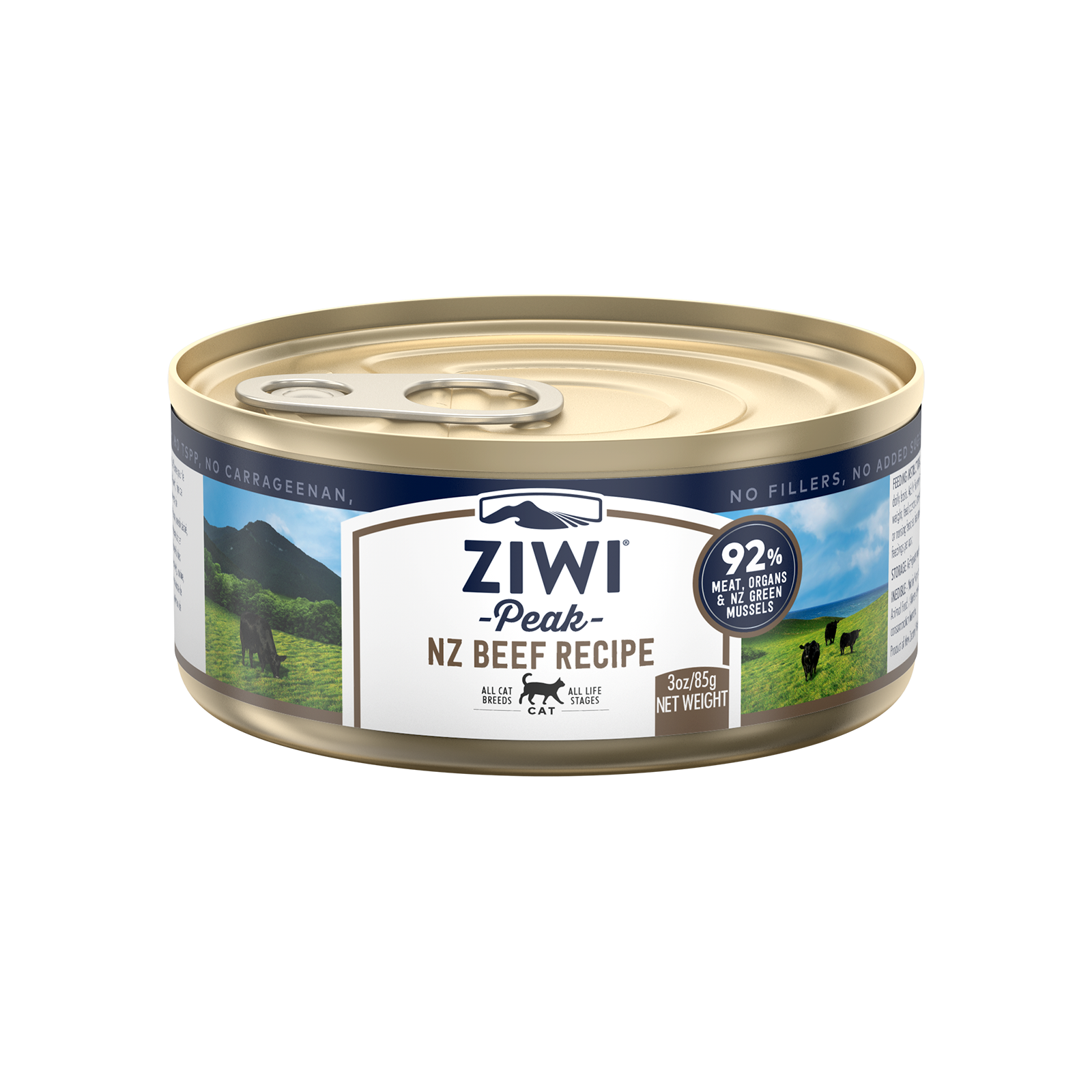 Ziwi Peak Cat Food Can Beef