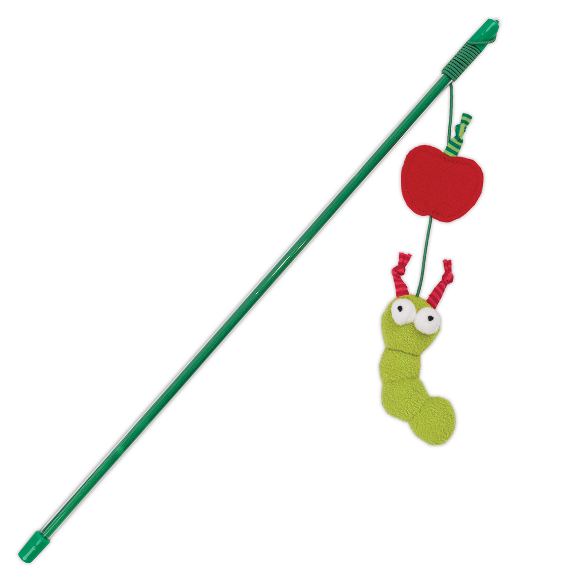 Kazoo Cat Toy Hungry Caterpillar Wand