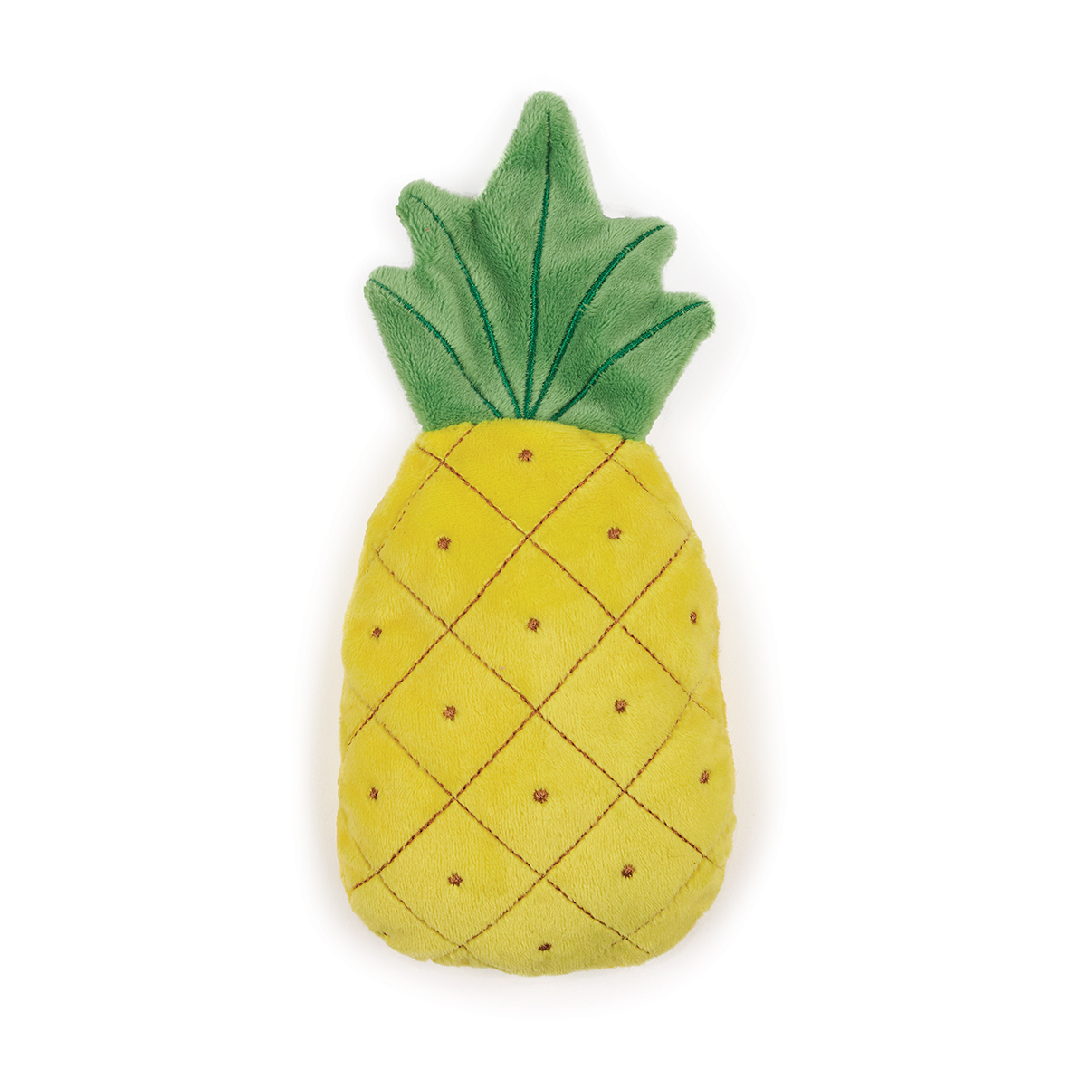 Kazoo Cat Toy Crinkly Pineapple with Catnip