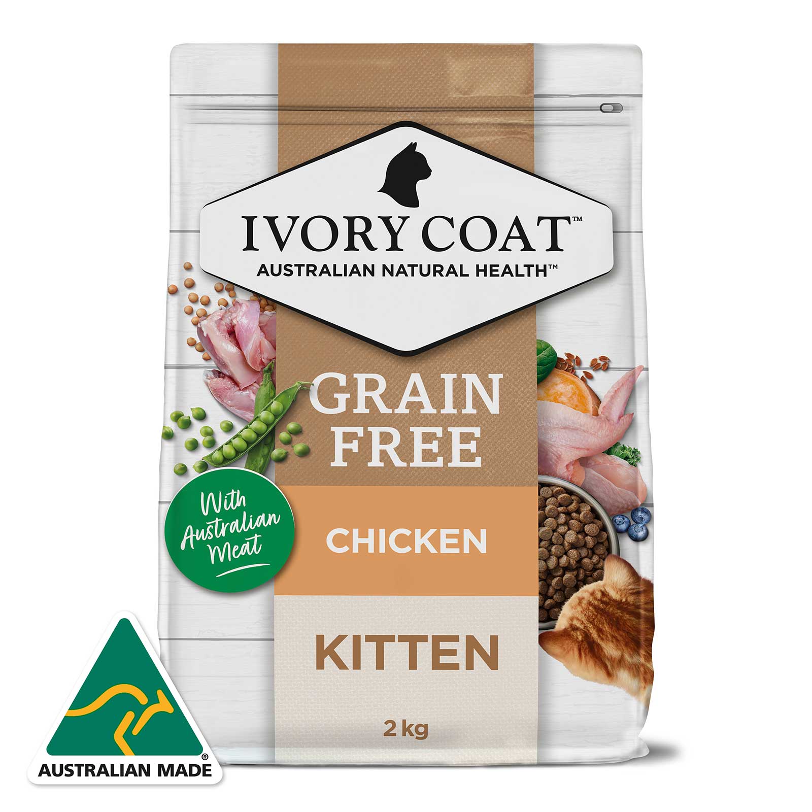 Ivory Coat Grain Free Cat Food Kitten Chicken