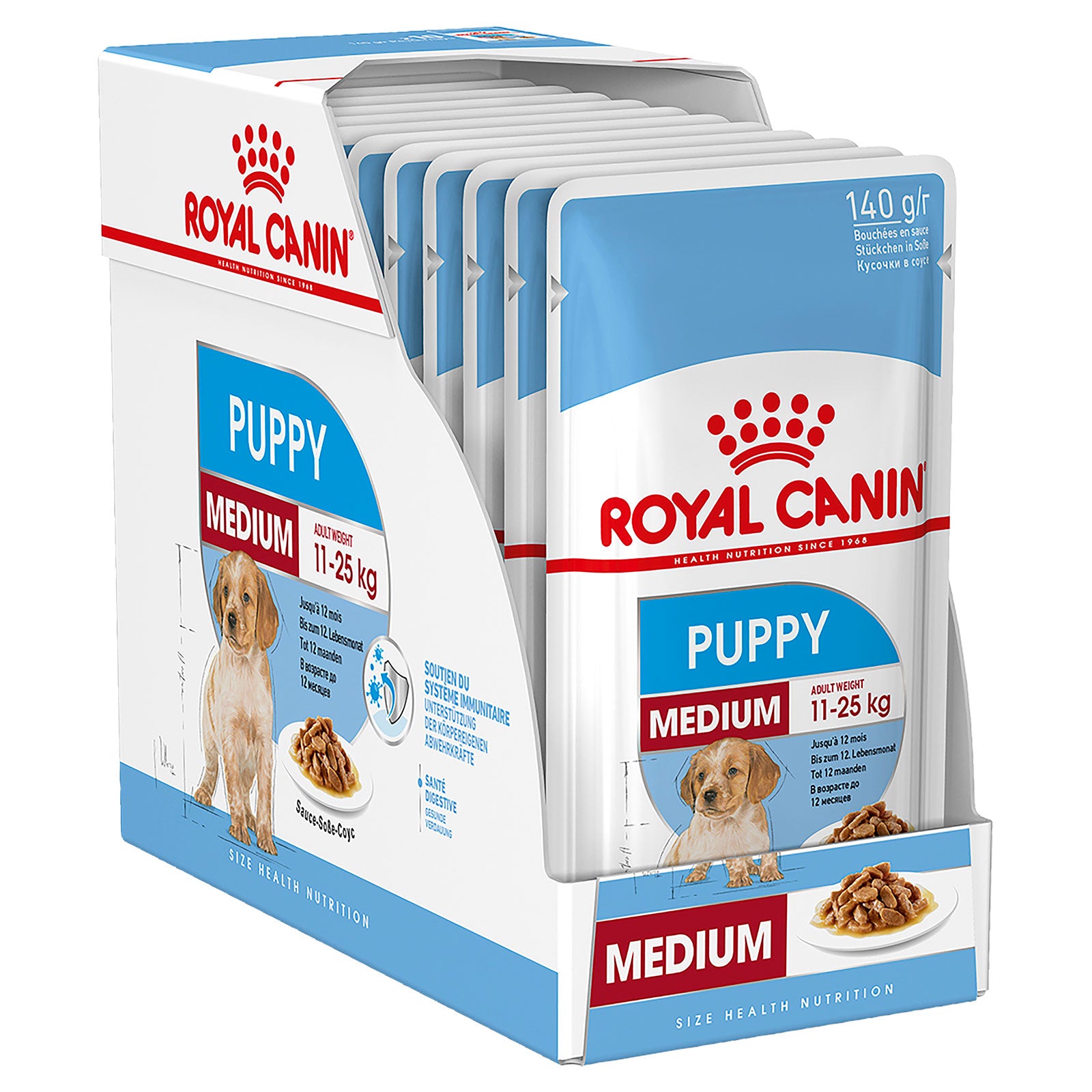 Royal Canin Dog Food Pouch Puppy Medium