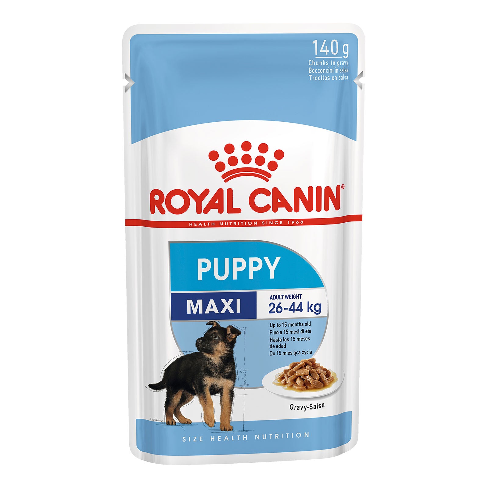Royal Canin Dog Food Pouch Puppy Maxi