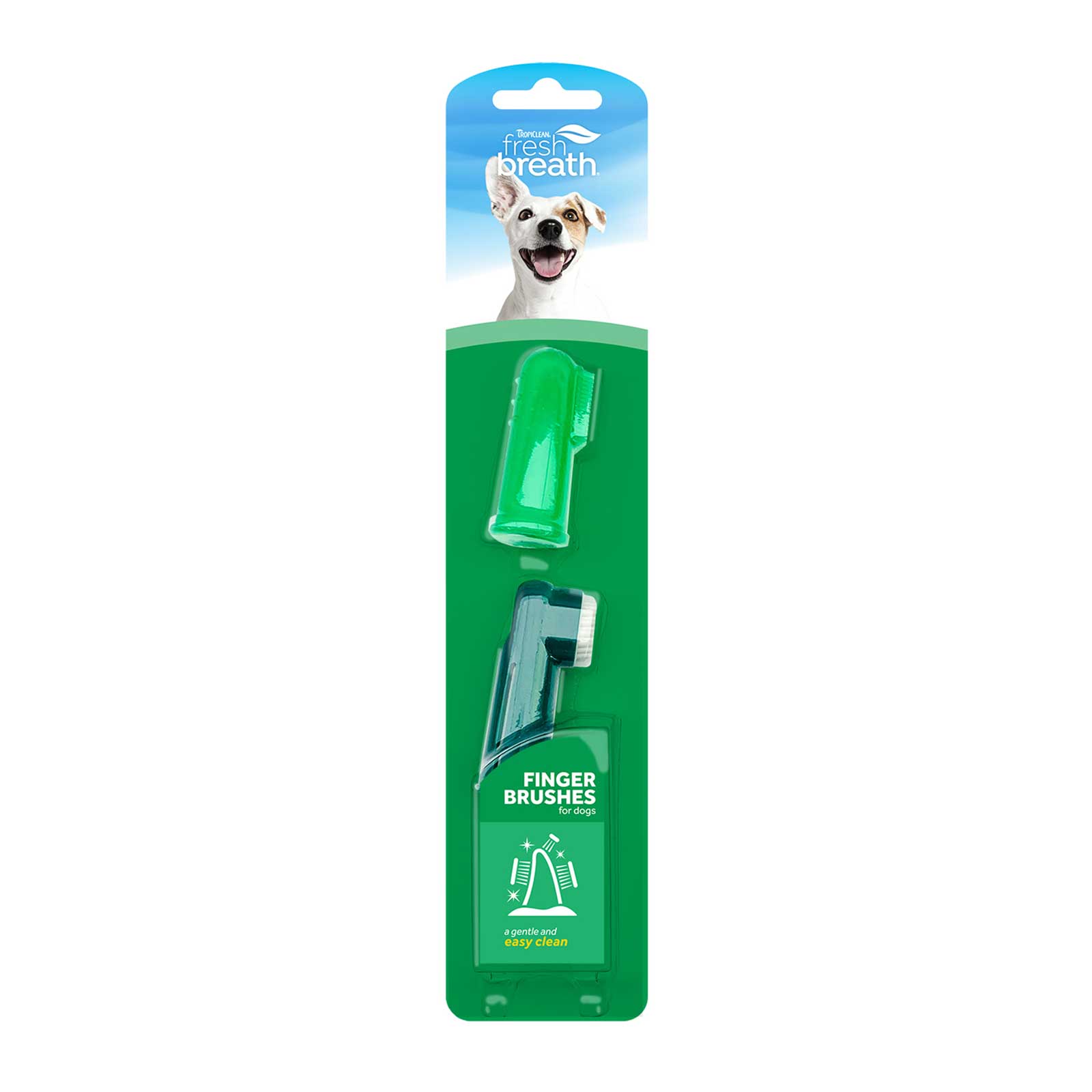 TropiClean Fresh Breath Finger Brushes For Dogs