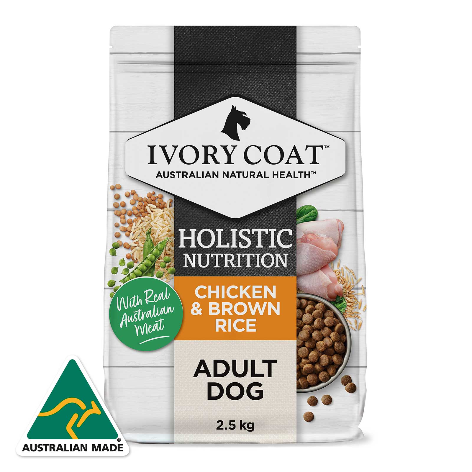 Ivory Coat Dog Food Adult Chicken & Brown Rice