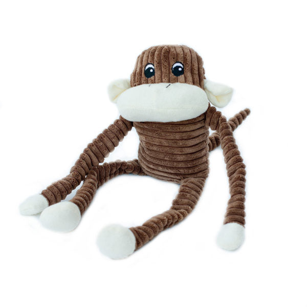 Zippy Paws Crinkle Monkey Dog Toy