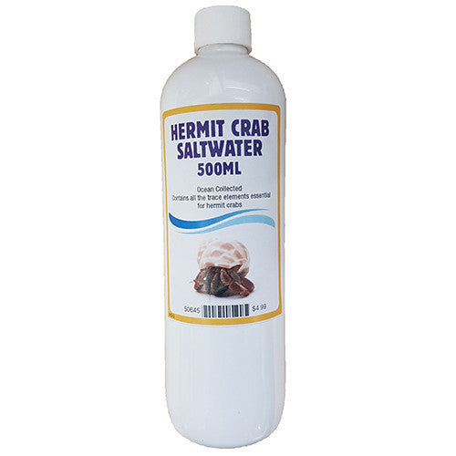Saltwater Bottle for Hermit Crabs 500ml