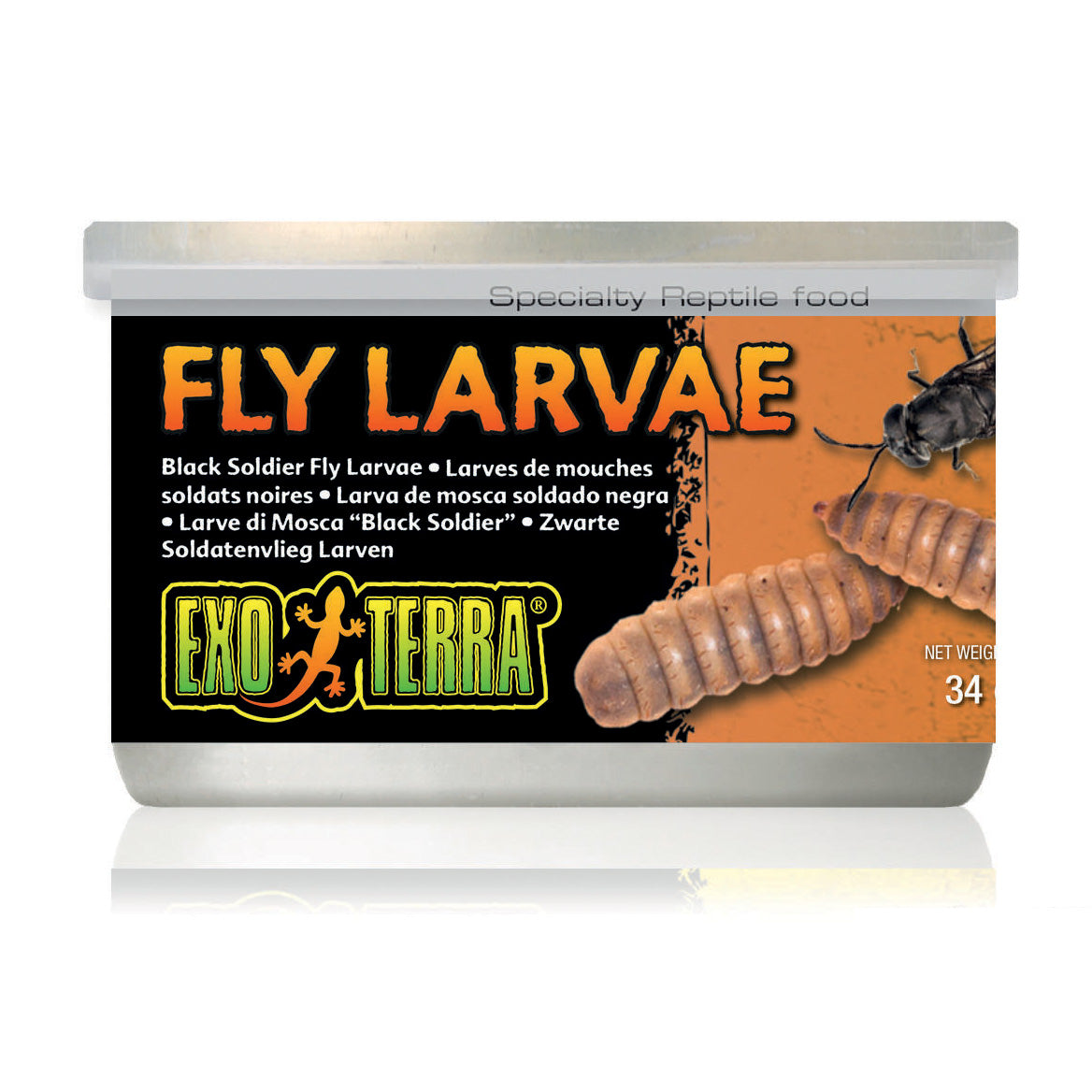 Exo Terra Canned Black Soldier Fly Larvae