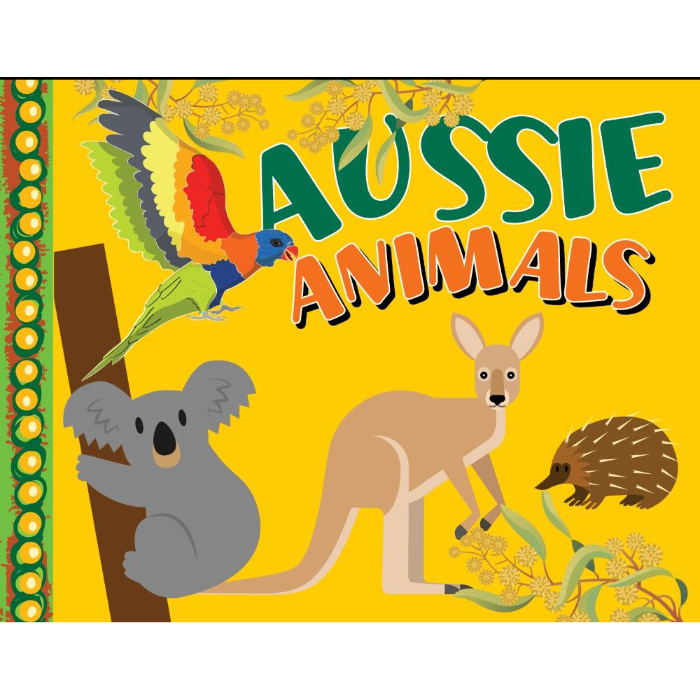 Aussie Animals Cloth Book