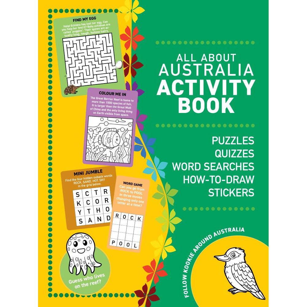 All About Australia Activity Book