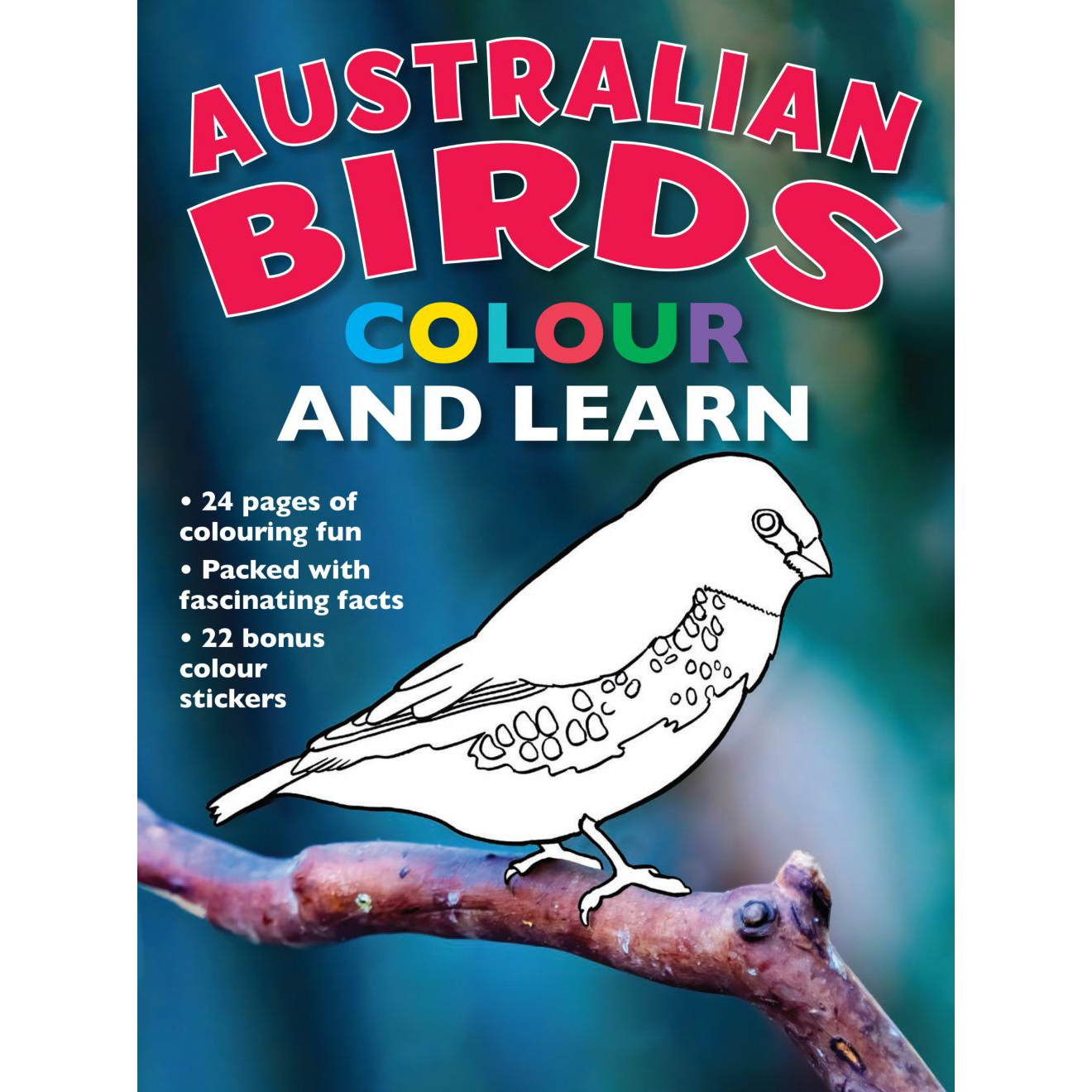 Australian Birds Colour And Learn