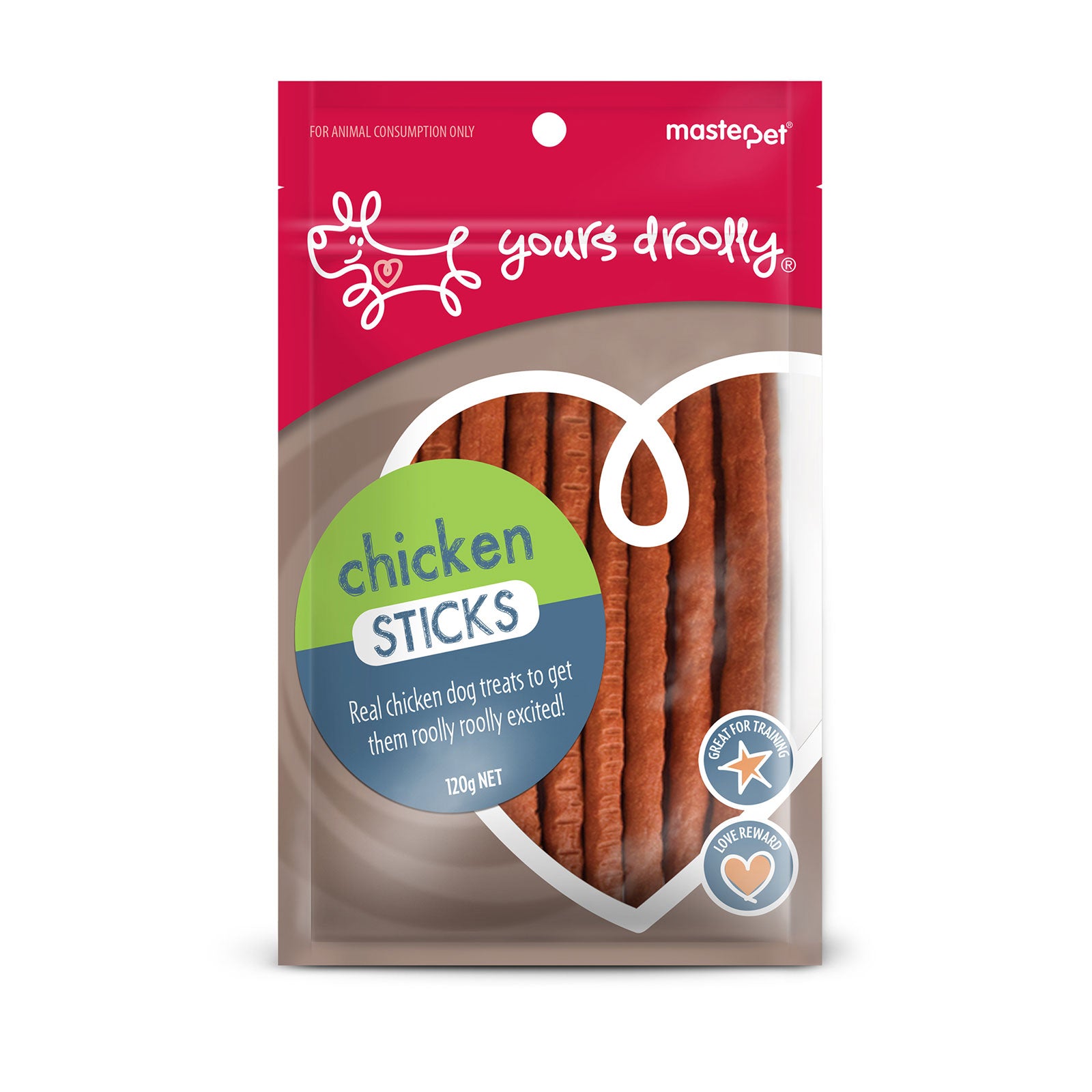 Yours Droolly Chicken Sticks Dog Treat