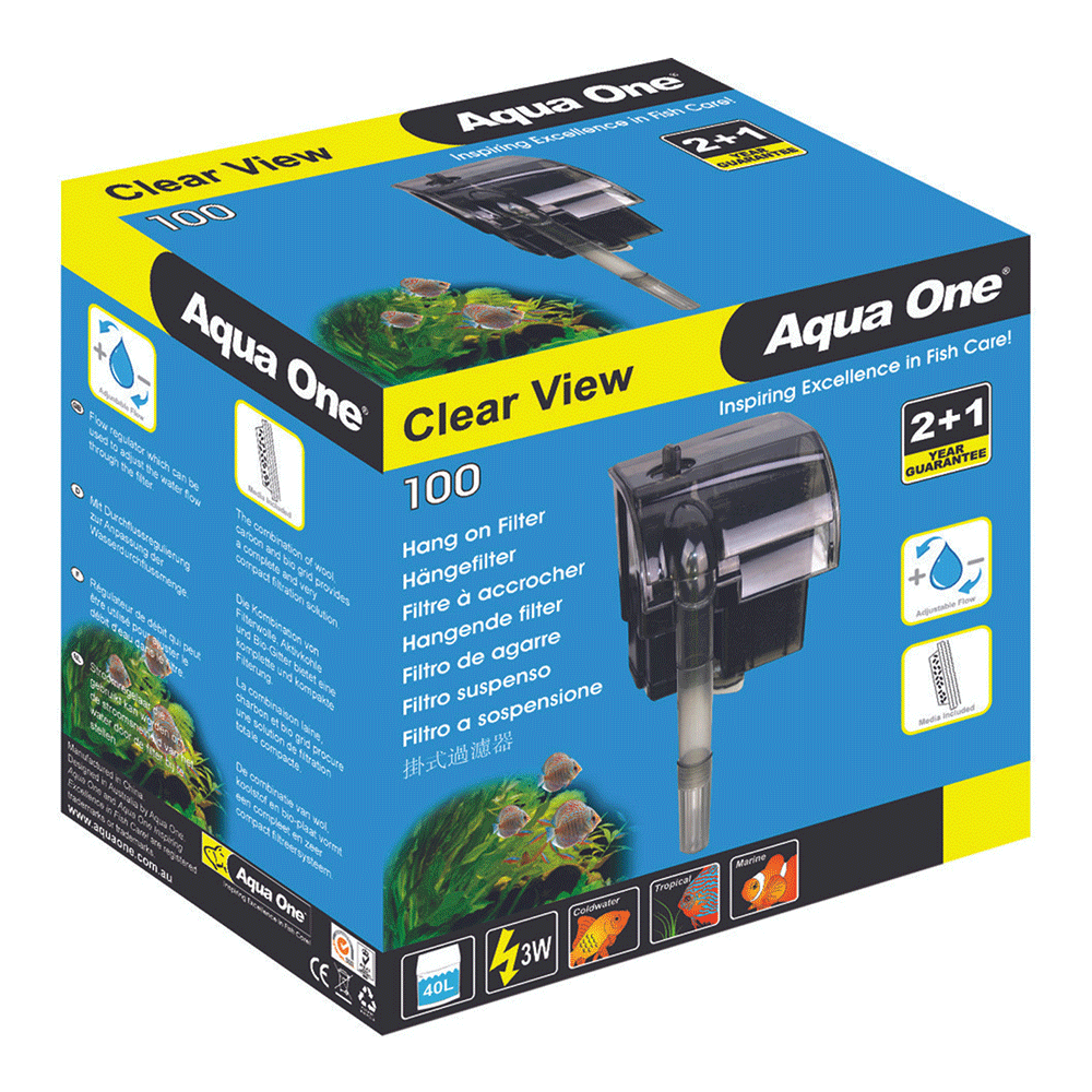 Aqua One Clearview Hang On Filter Aqua One