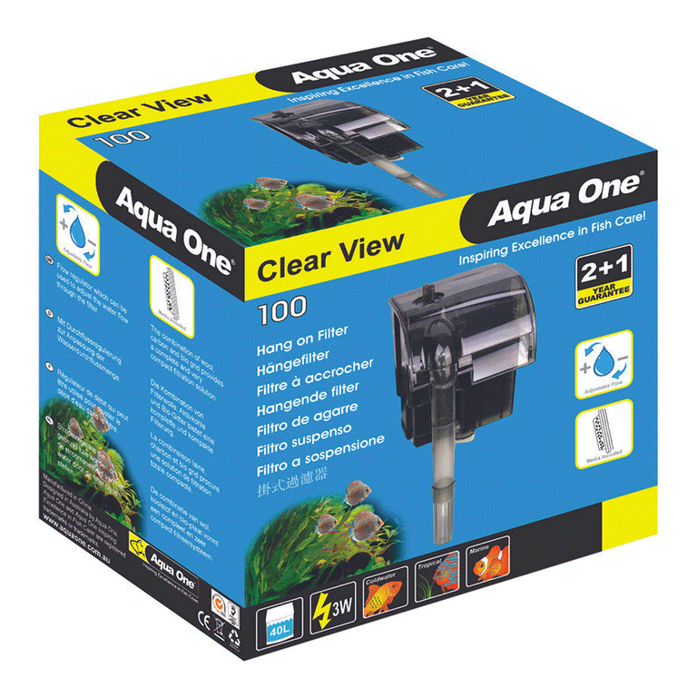 Aqua One Clearview Hang On Filter Aqua One