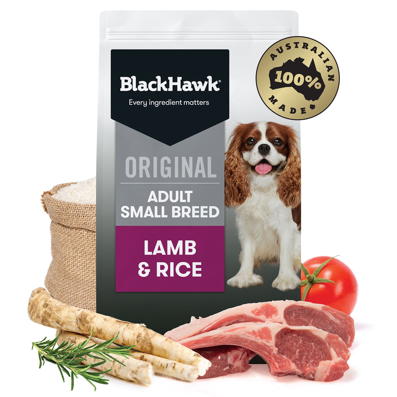 Black Hawk Dog Food Adult Small Breed Lamb & Rice