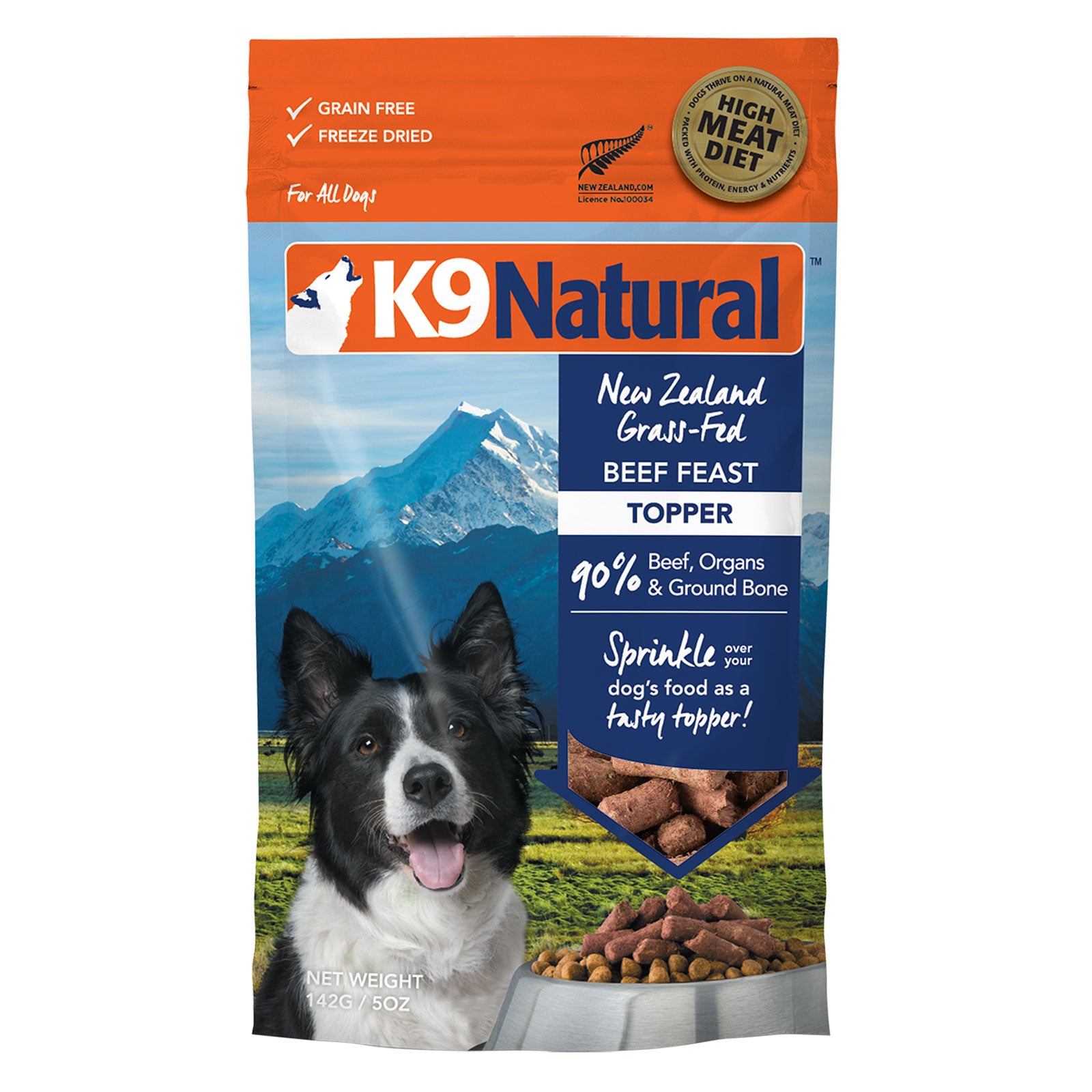 K9 Natural Dog Food Beef