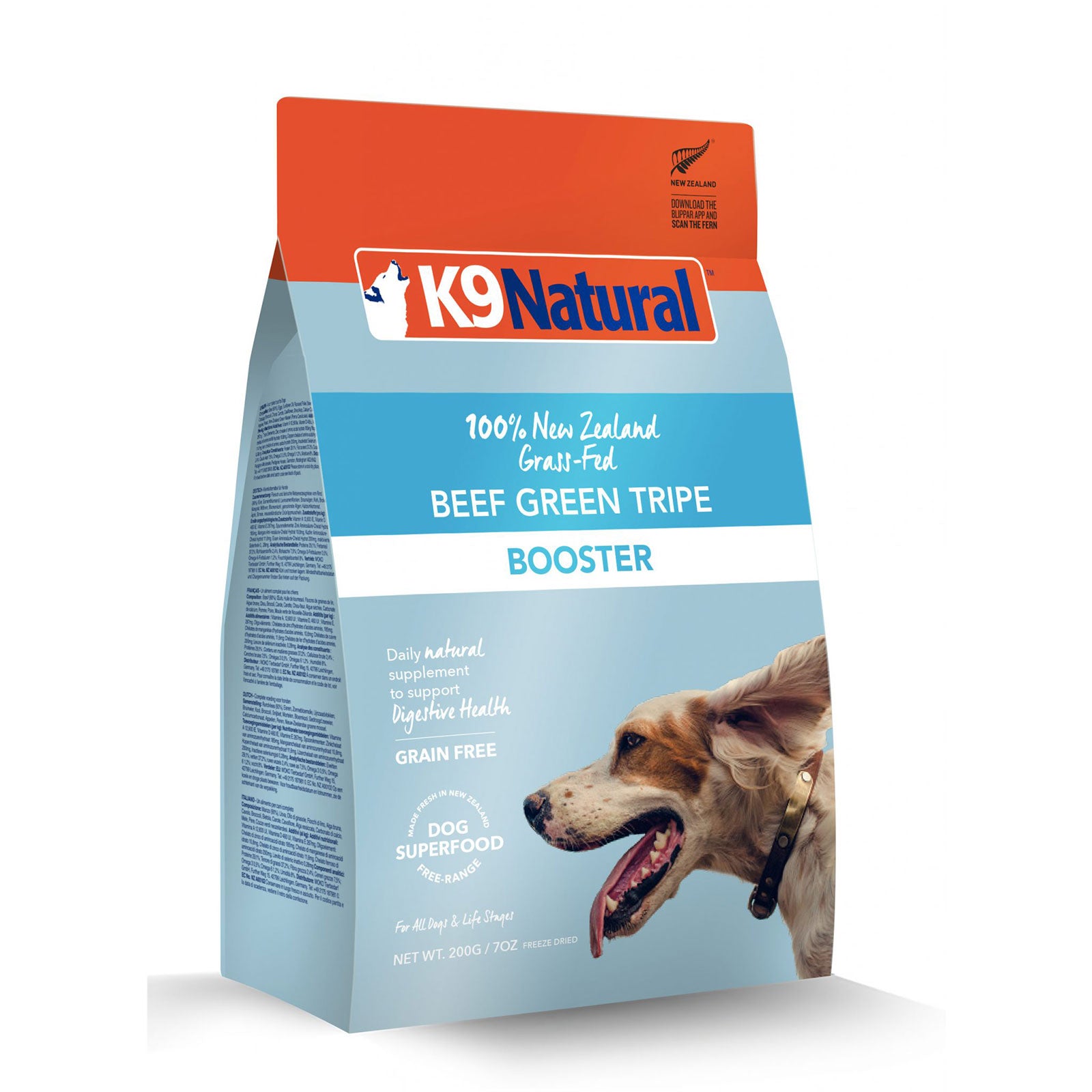 K9 Natural Dog Topper Beef Green Tripe Booster