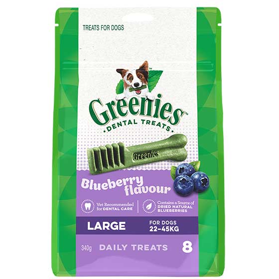 Greenies Dental Blueberry Dog Treat