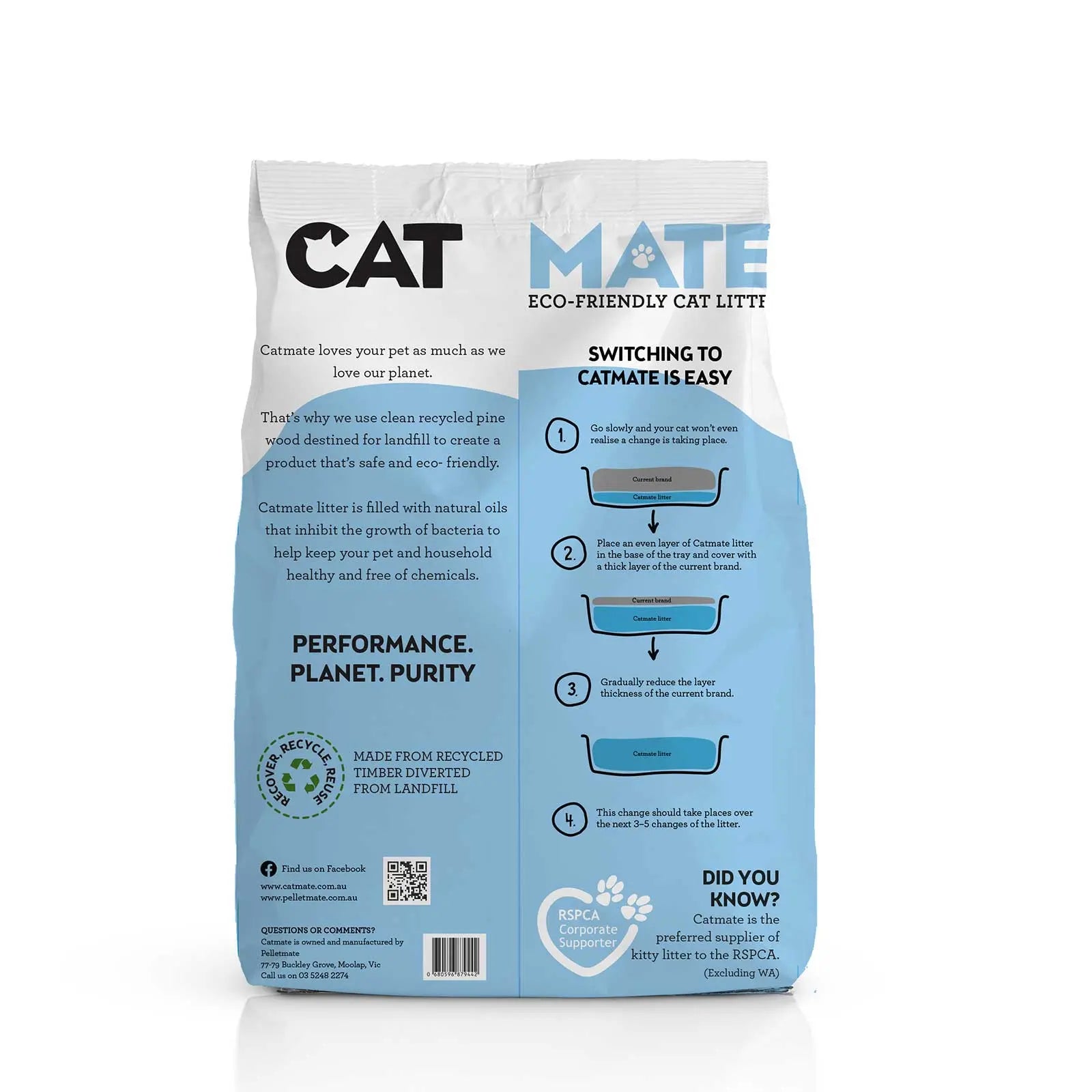 Catmate Cat Litter 15kg - Kellyville Pets