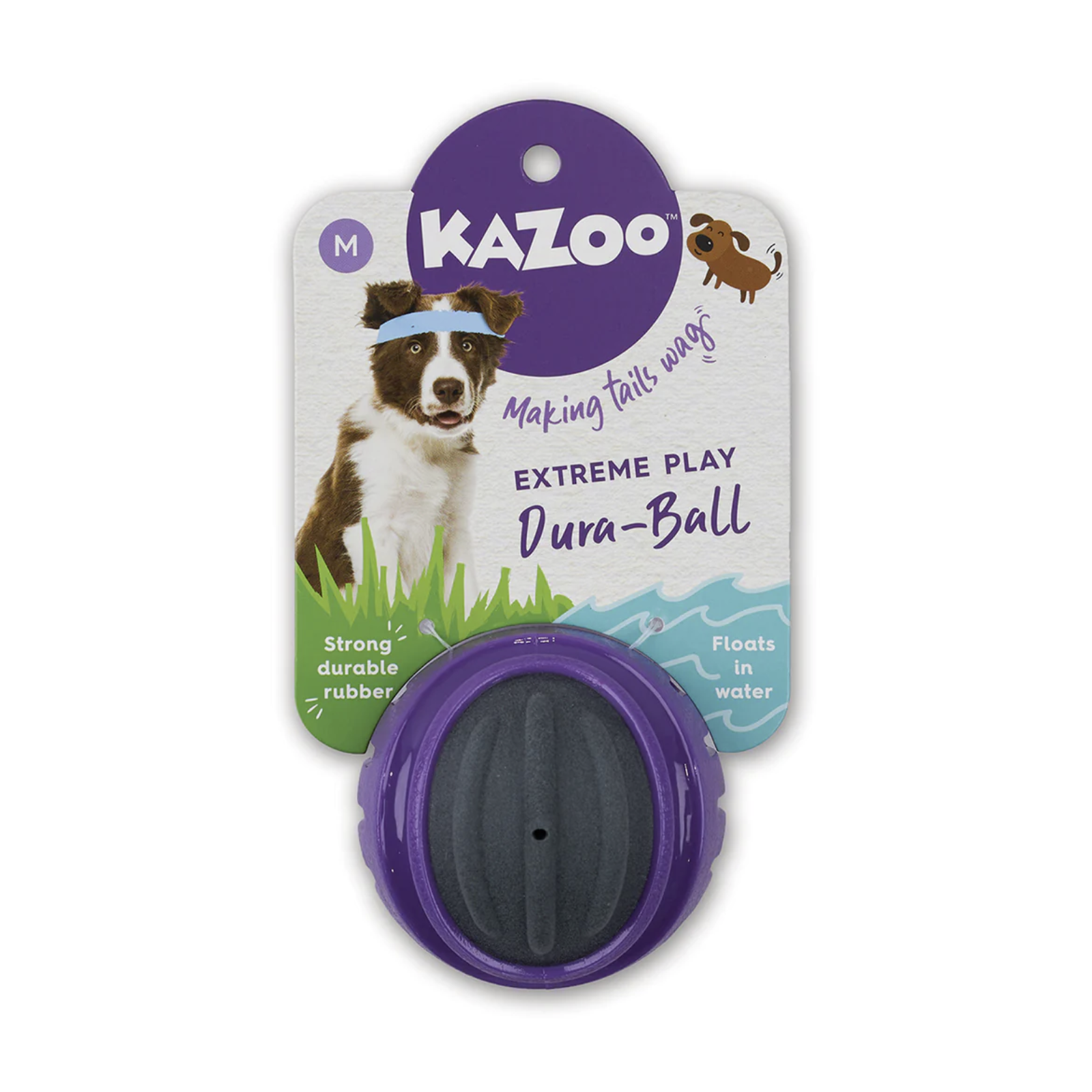 Kazoo Dog Toy Extreme Play DuraBall