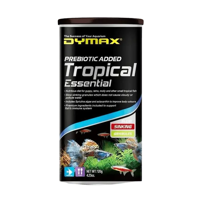 Dymax Tropical Essential Sinking Granules - Kellyville Pets