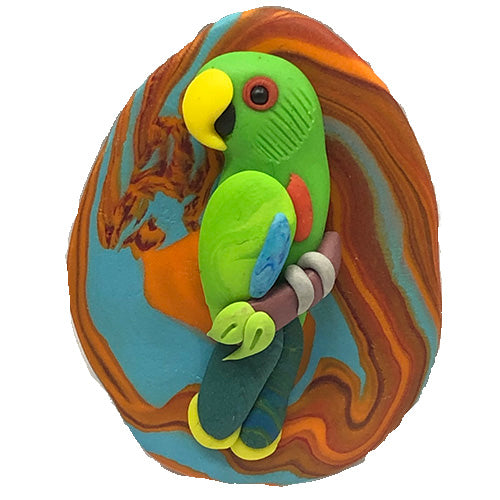 Handmade Bird Magnets