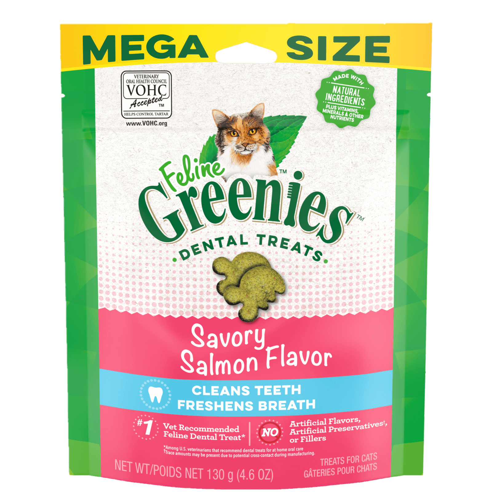 Greenies Dental Salmon Cat Treats