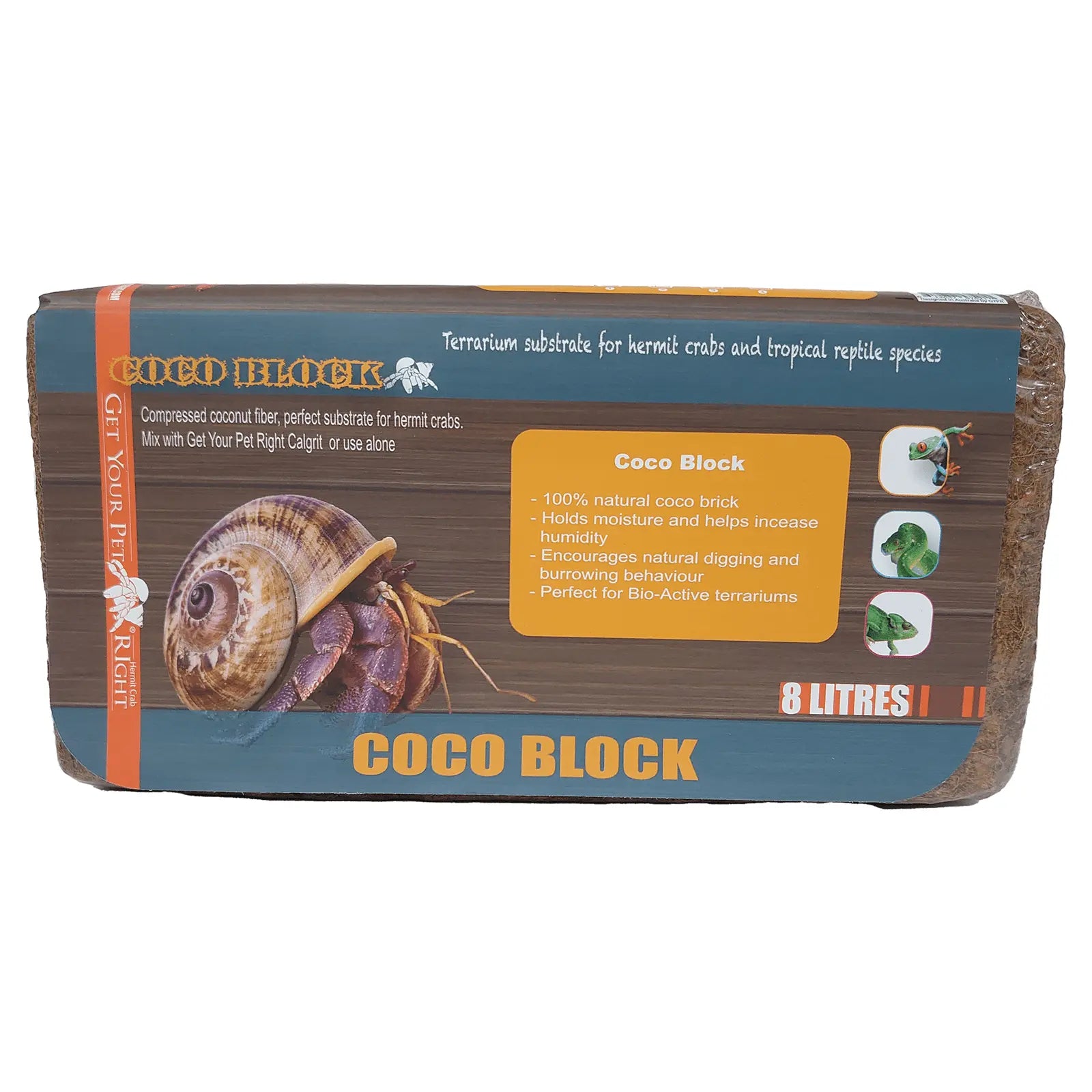 Get Your Pet Right Coconut Fibre Block - Kellyville Pets