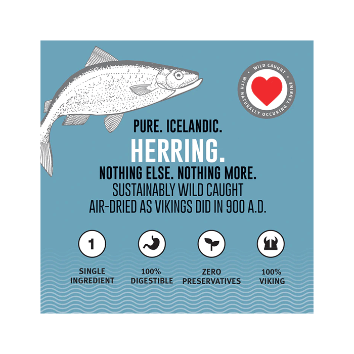 Icelandic Herring Whole Fish Cat Treat