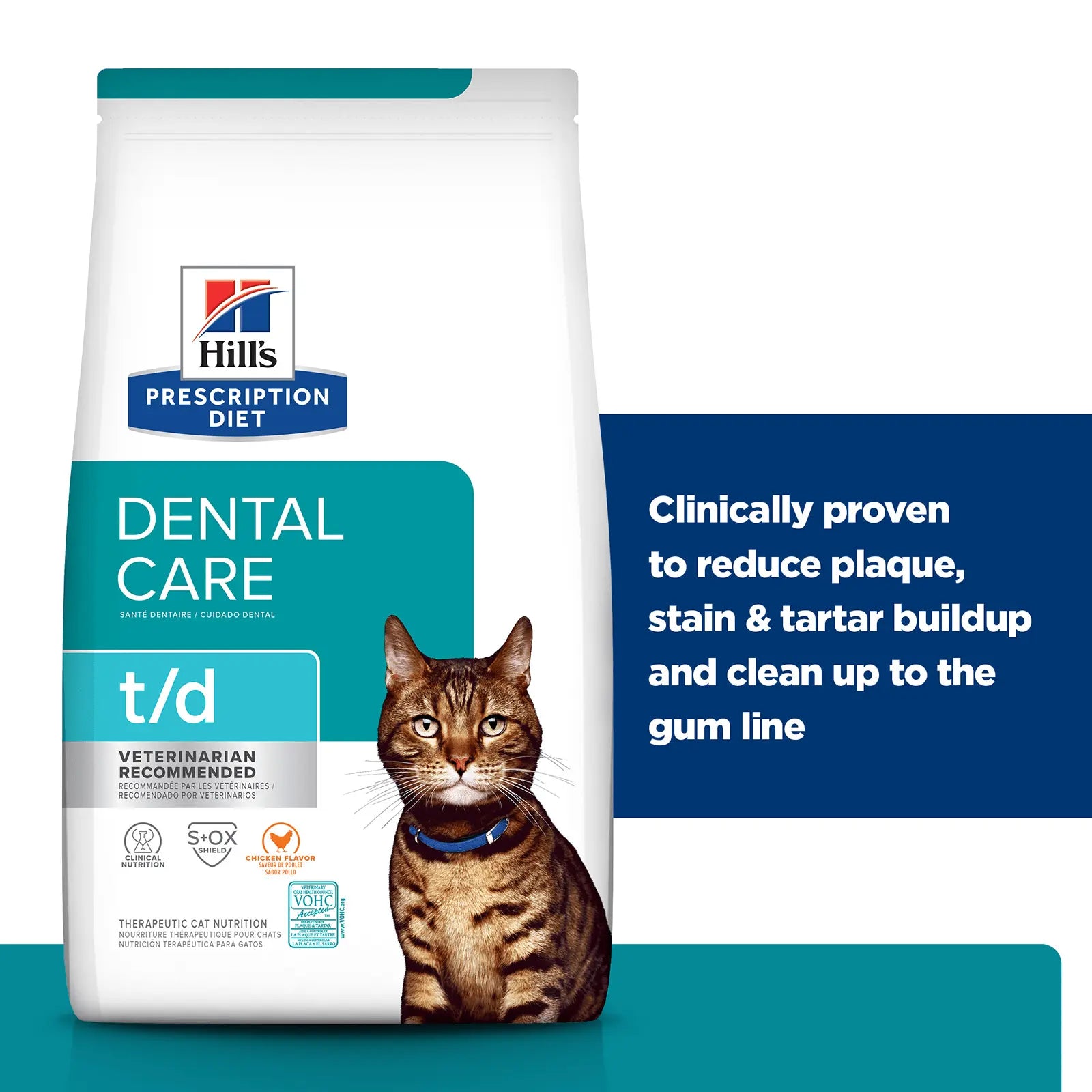 Hill's Prescription Diet Cat Food t/d Dental Care - Kellyville Pets