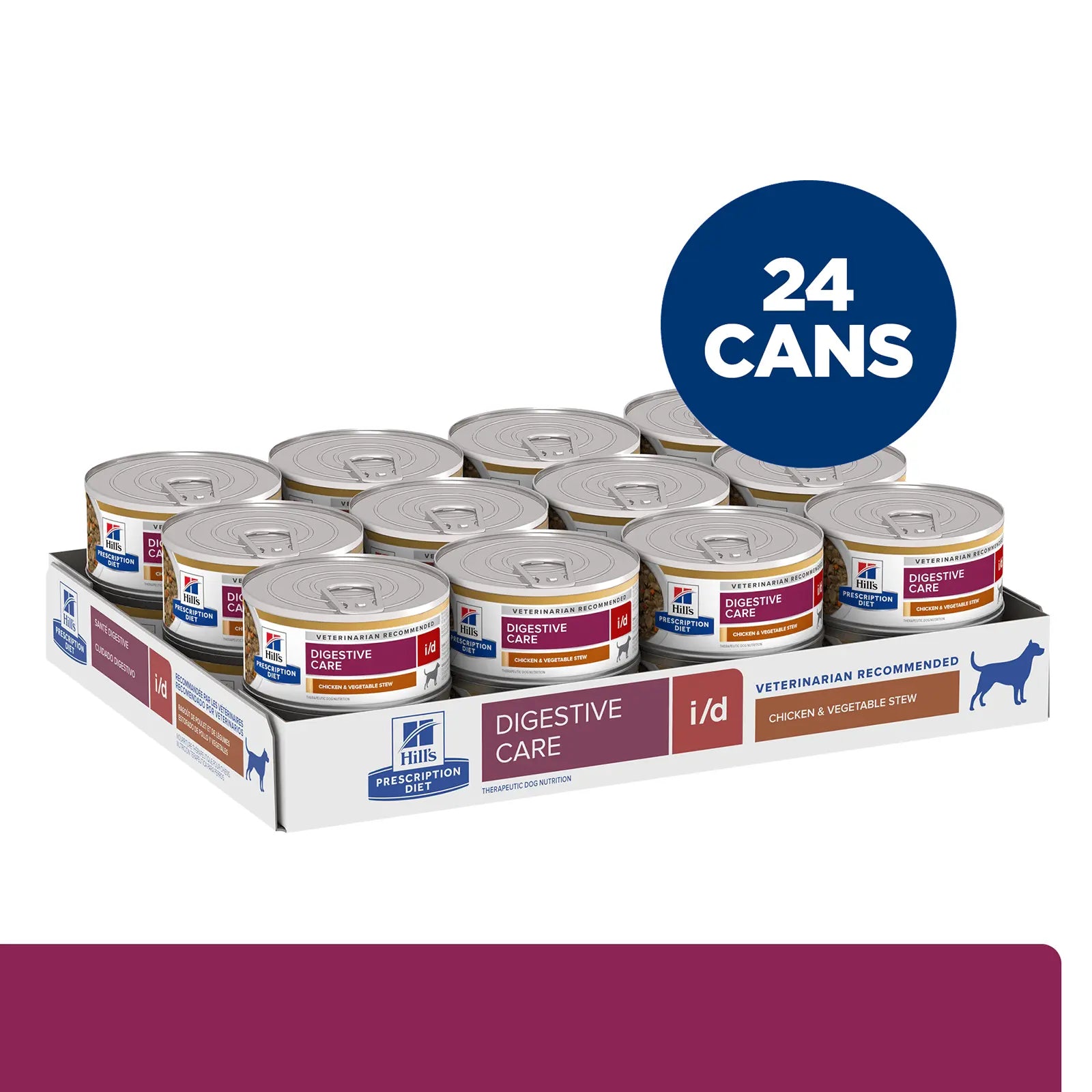 Hill's Prescription Diet Dog Food Can i/d Digestive Care Chicken & Vegetable Stew - Kellyville Pets