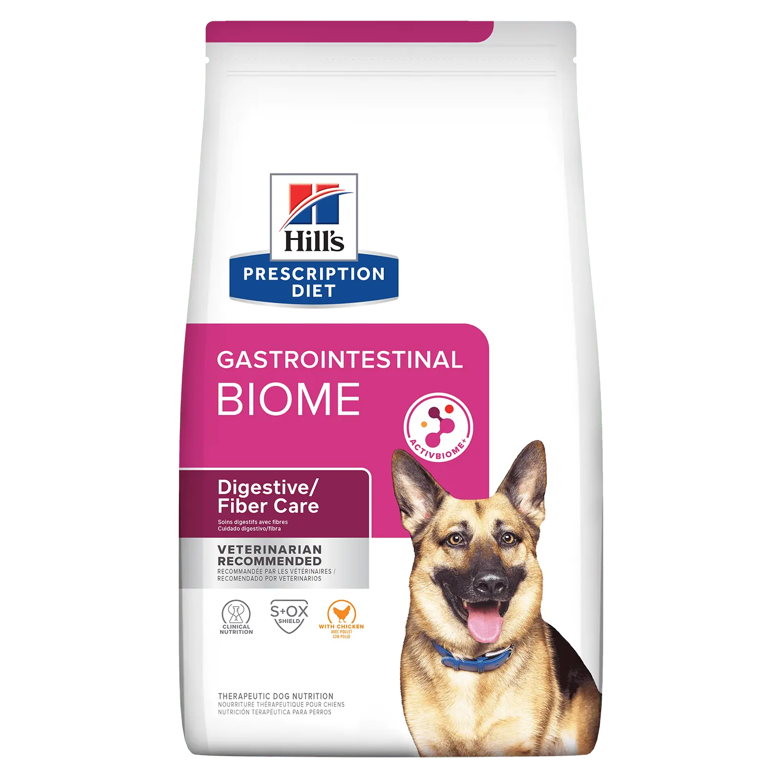Hill's Prescription Diet Dog Food Gastrointestinal Biome Digestive/Fibre Care with Chicken - Kellyville Pets