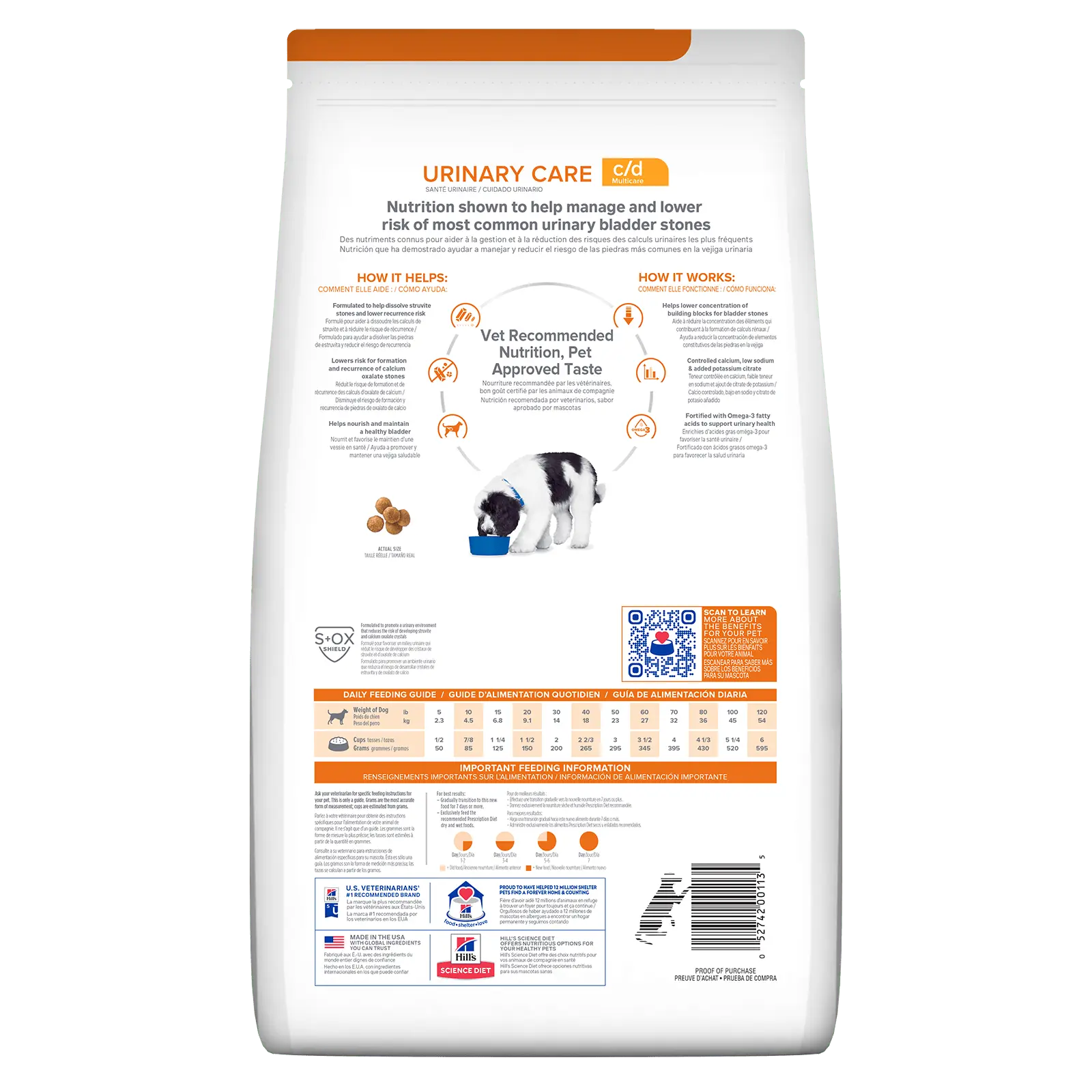 Hill's Prescription Diet Dog Food c/d Multicare Urinary Care - Kellyville Pets