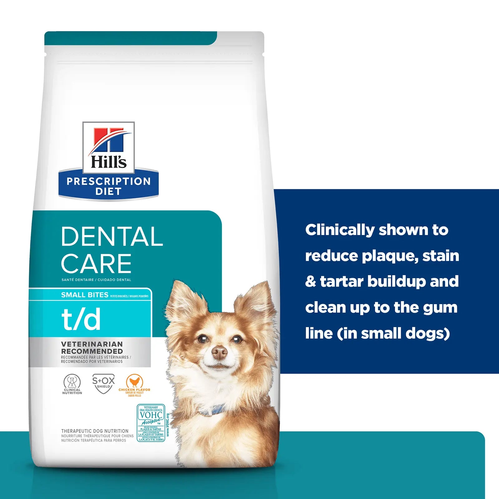 Hill's Prescription Diet Dog Food t/d Small Bites Dental Care - Kellyville Pets