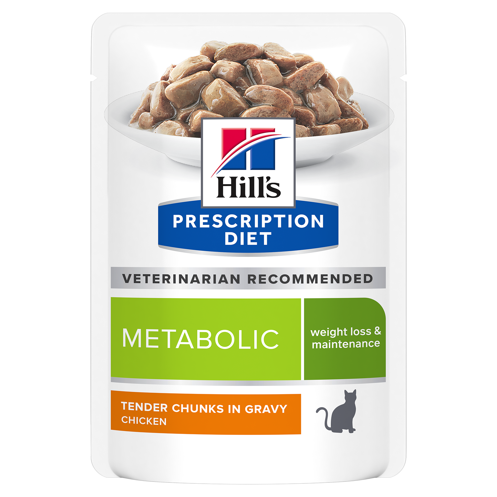 Hill's Prescription Diet Cat Food Pouch Metabolic Weight Loss & Maintenance