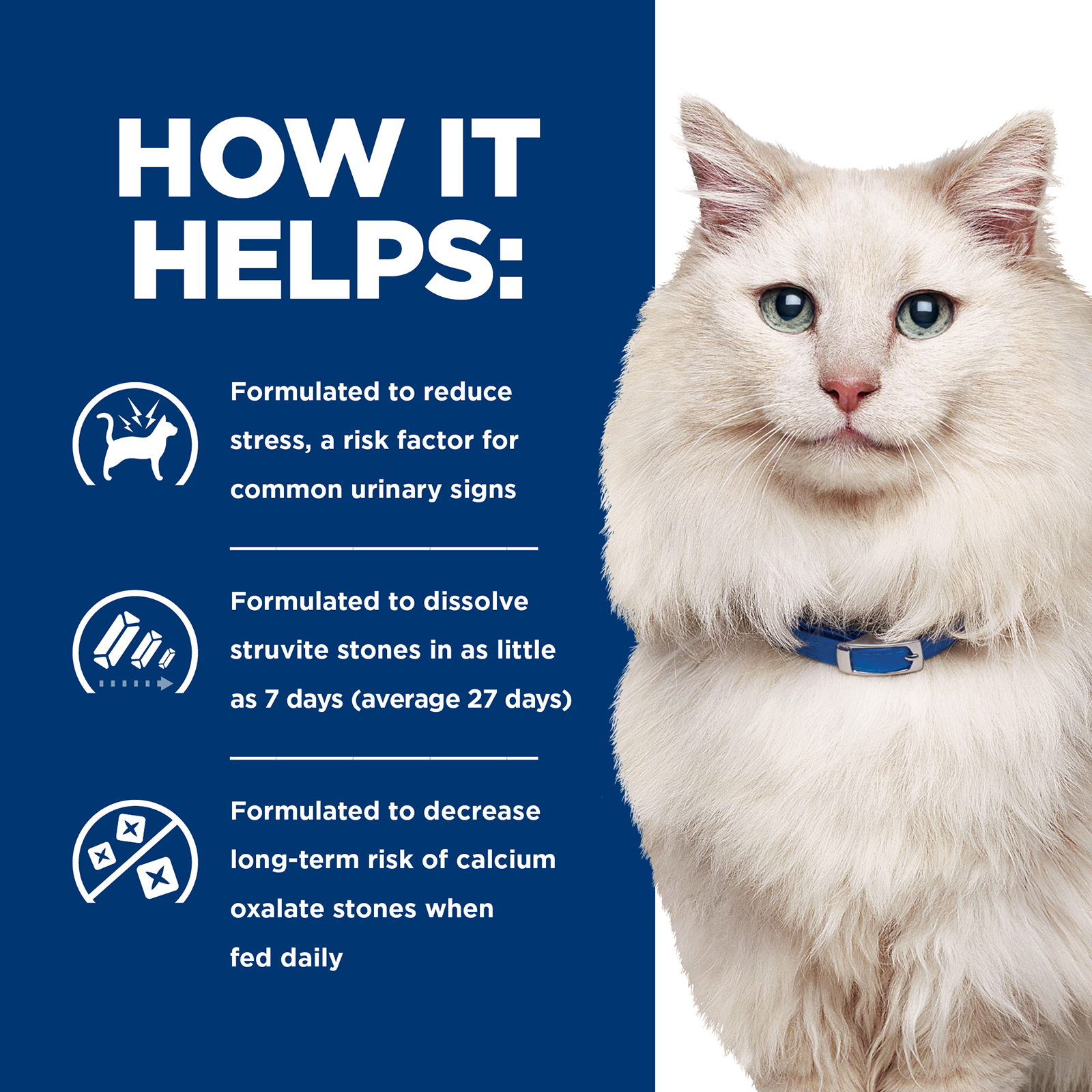 Hill's Prescription Diet Cat Food Pouch c/d Multicare Urinary Stress