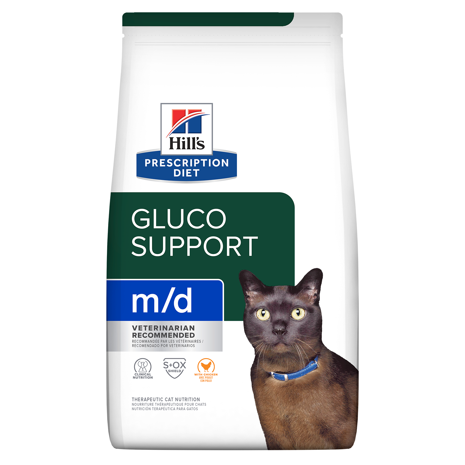 Hill's Prescription Diet Cat Food m/d Glucosupport