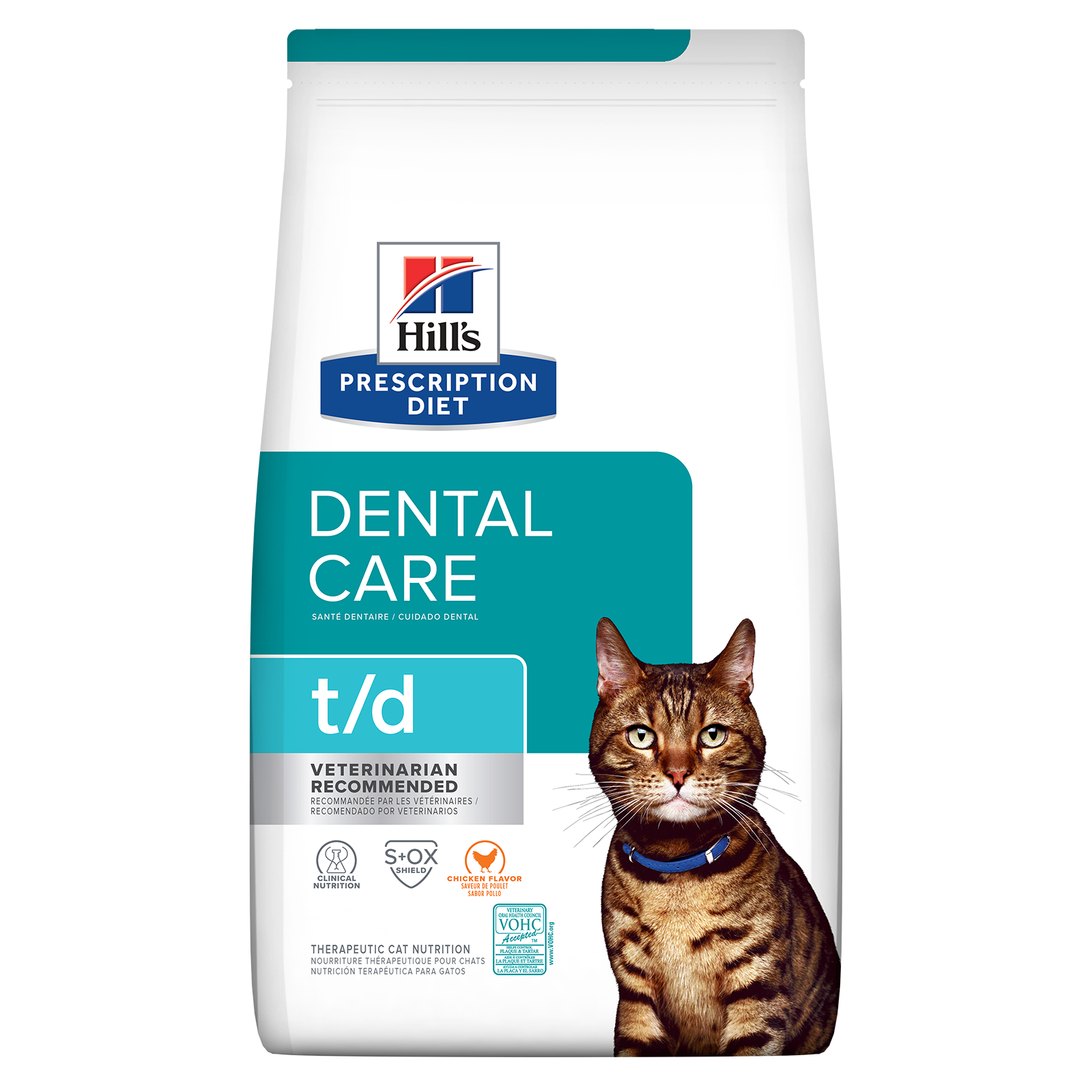 Hill's Prescription Diet Cat Food t/d Dental Care