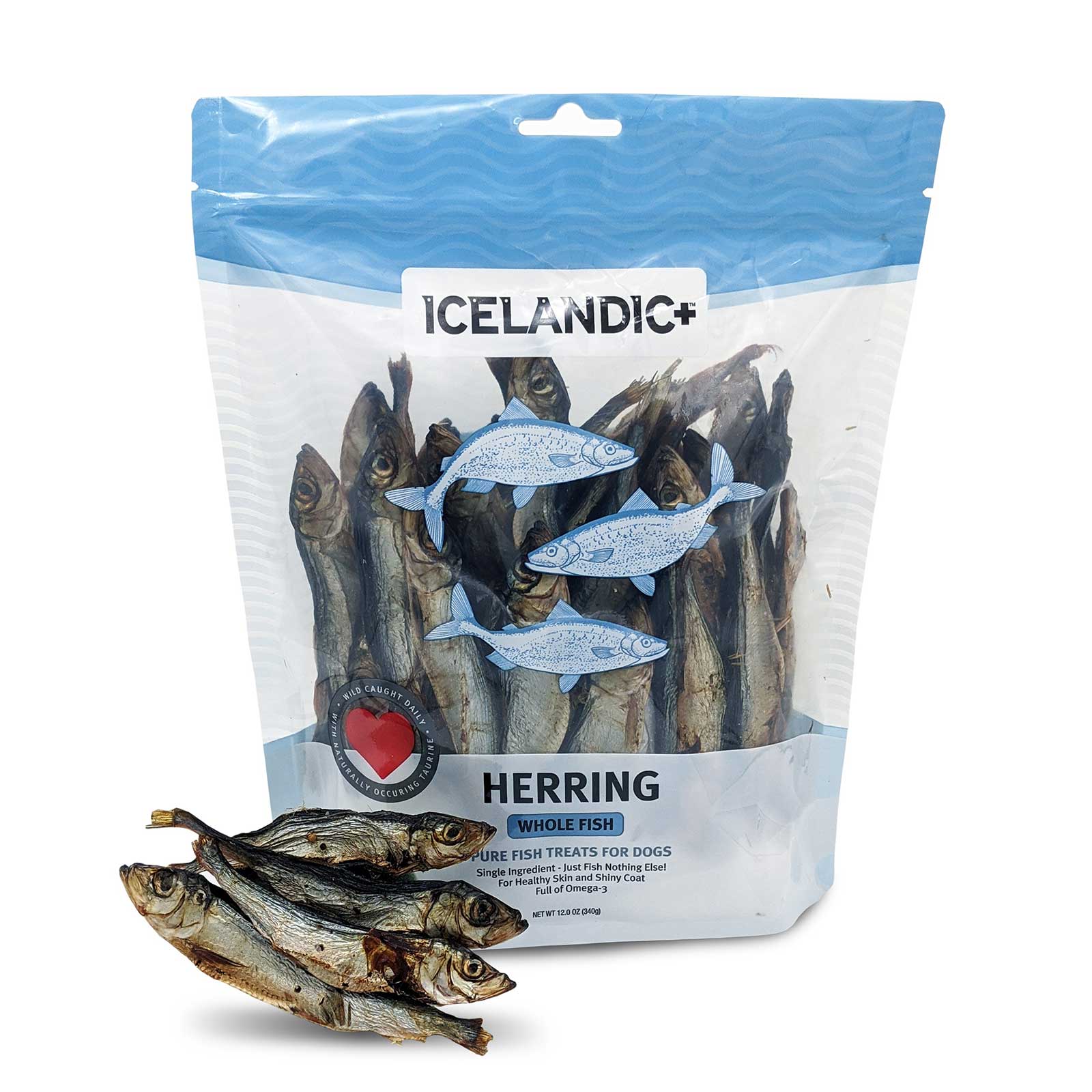 Icelandic Herring Whole Fish Dog Treat