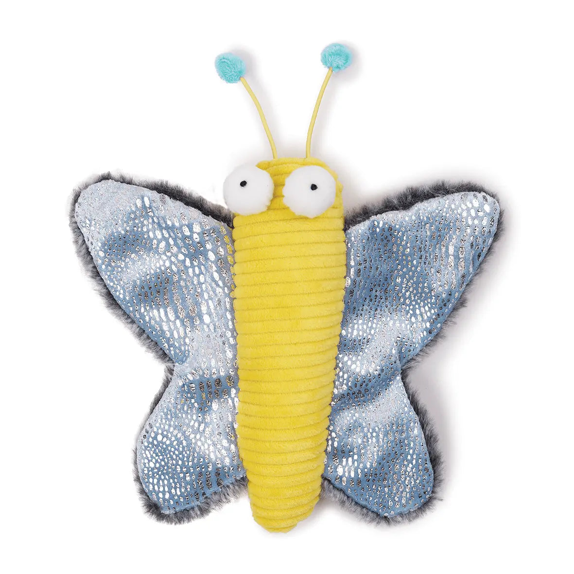 Kazoo Cat Toy Butterfly Kicker with Crinkle & Catnip - Kellyville Pets