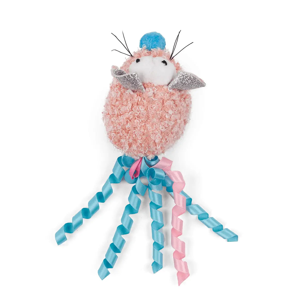 Kazoo Cat Toy Pinky Mouse with Sound and Catnip - Kellyville Pets