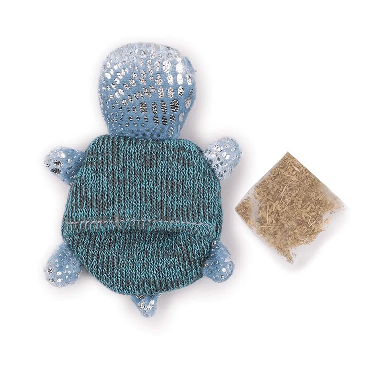 Kazoo Cat Toy Topsy Turtle with Catnip & Silvervine - Kellyville Pets