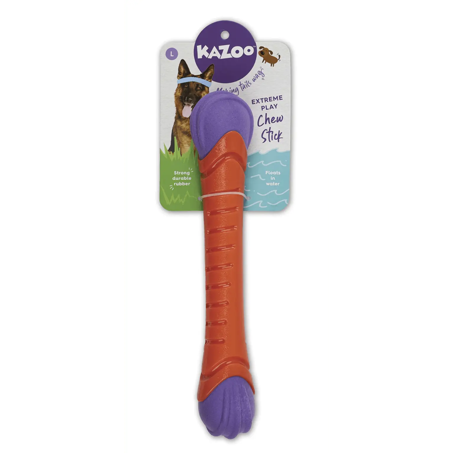 Kazoo Dog Toy Extreme Play Chew Stick - Kellyville Pets