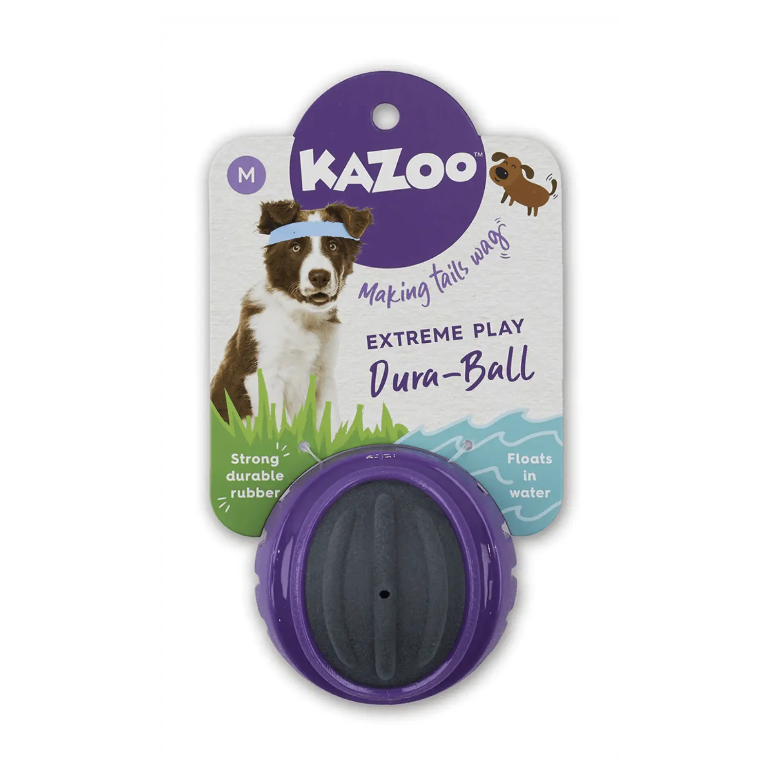 Kazoo Dog Toy Extreme Play DuraBall - Kellyville Pets