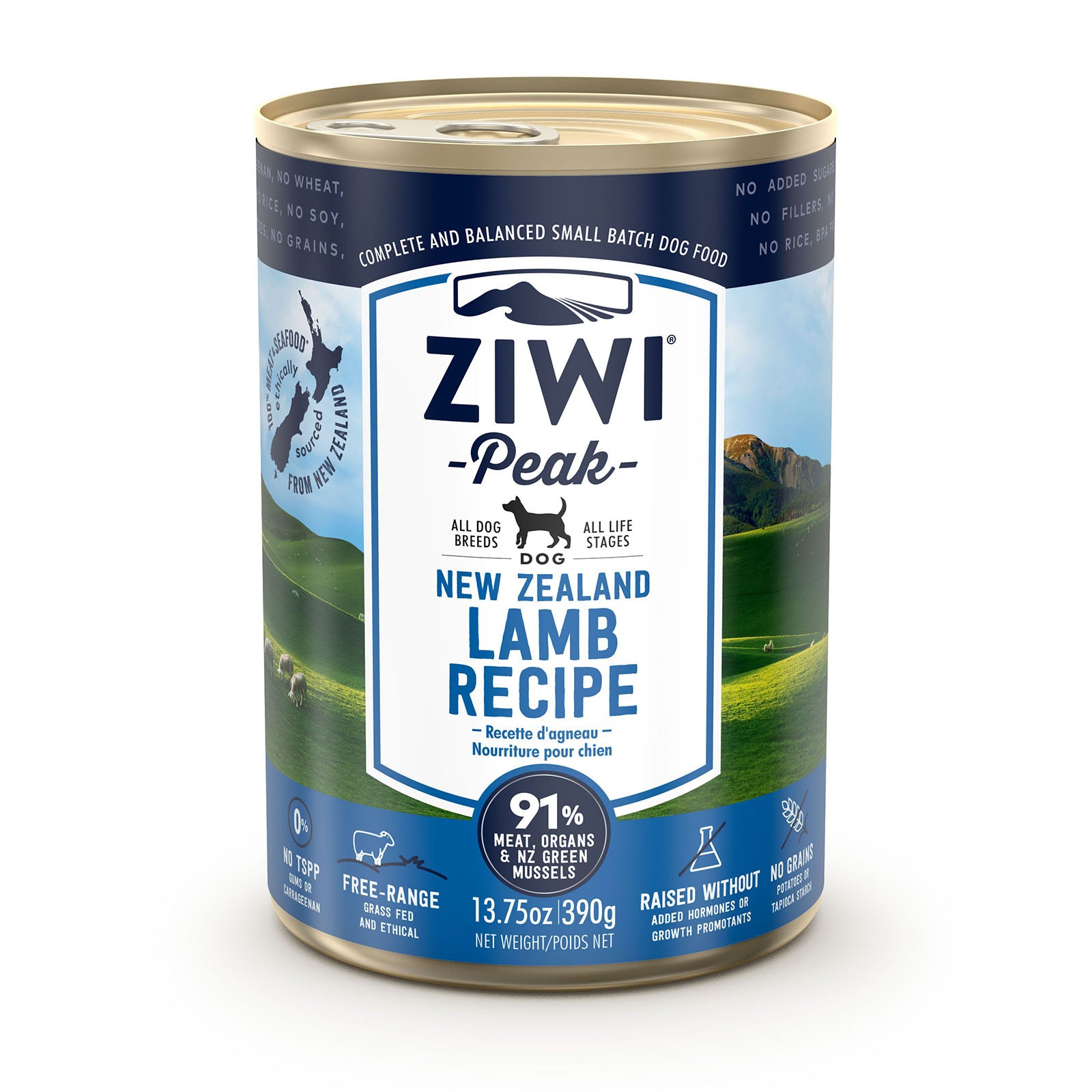 Ziwi Peak Dog Food Can Lamb