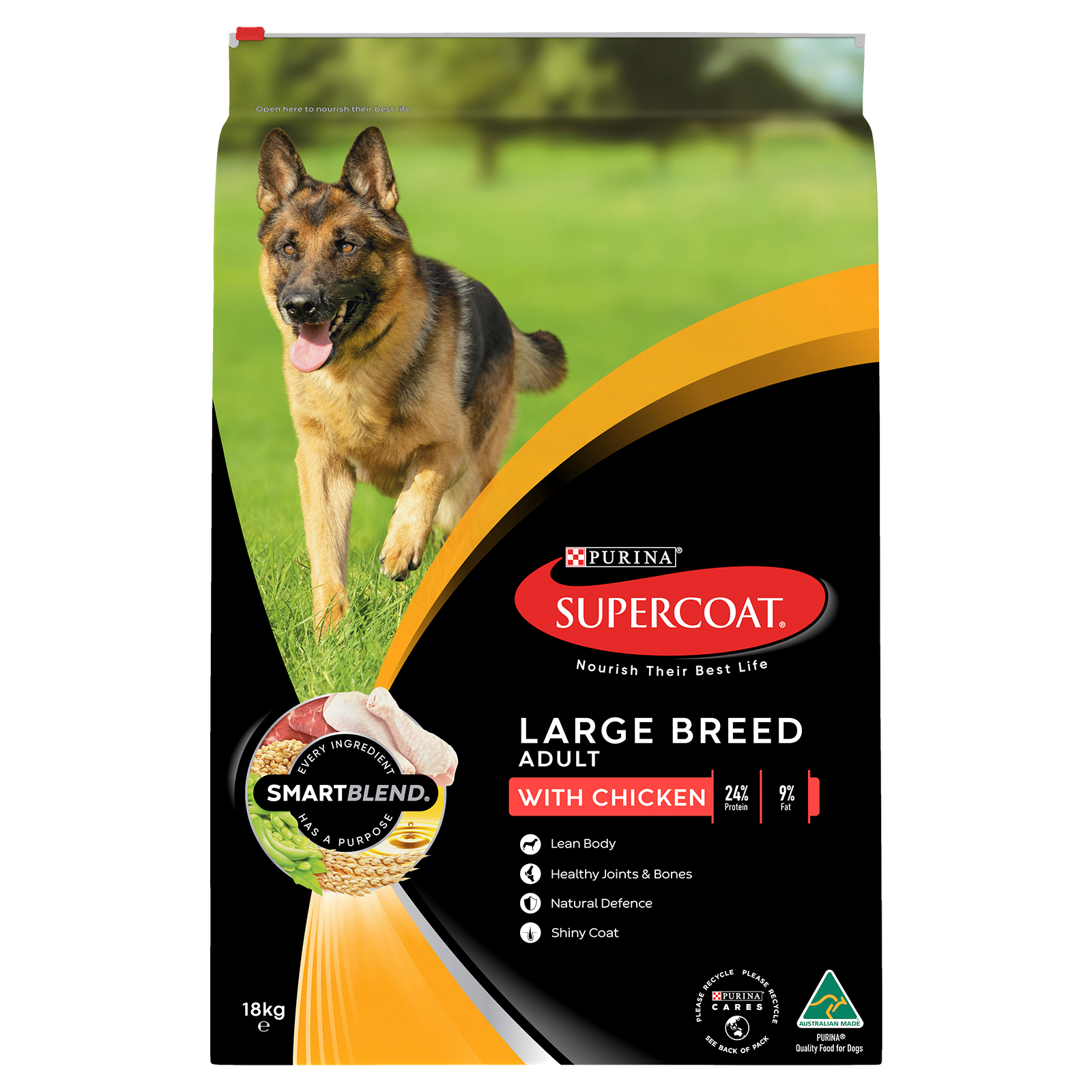 Supercoat Dog Food Adult Large Breed Chicken