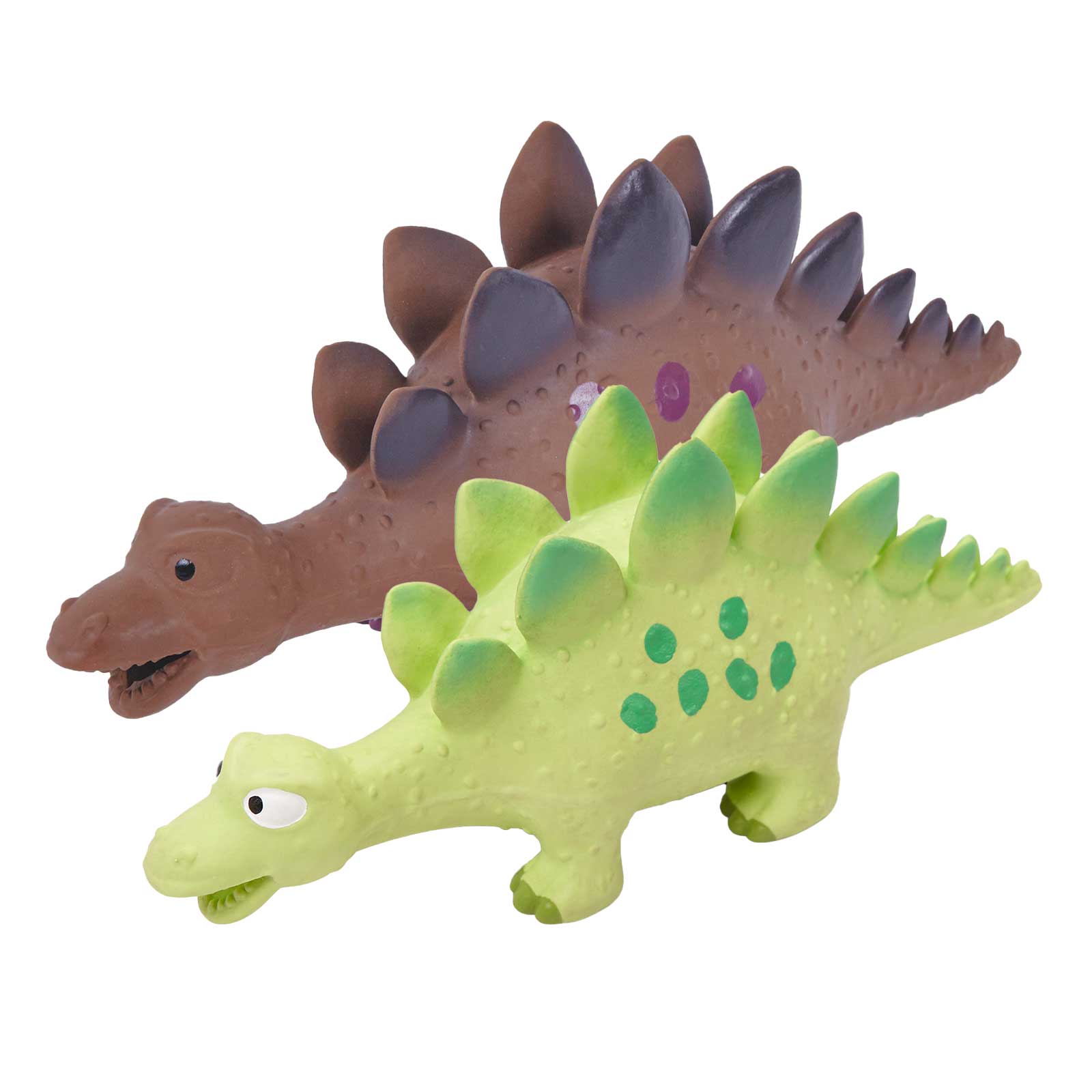 Kazoo Latex Dog Toy Stegosaurus
