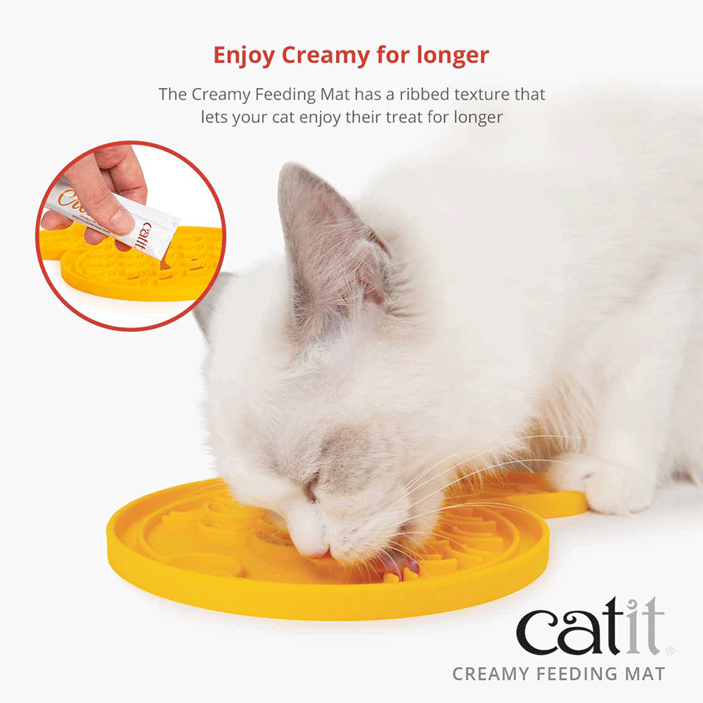 CatIt Creamy Cat Feeding Mat