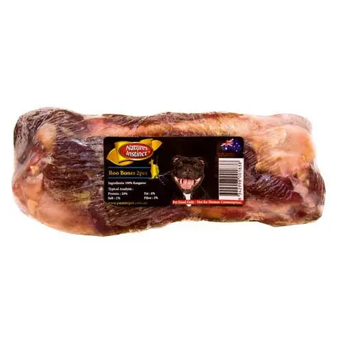 Natures Instinct Frozen Roo Bones 2pk - Kellyville Pets